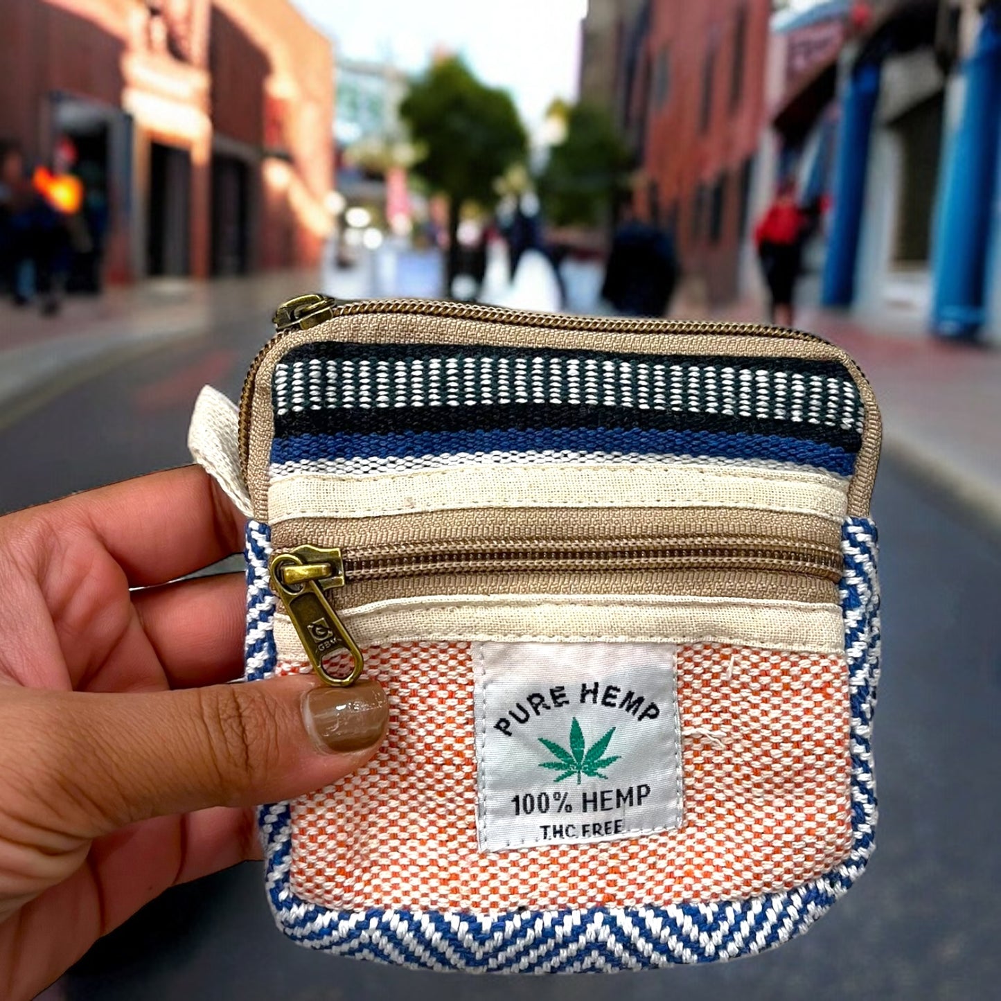 Mini Hemp Pouch (Square)