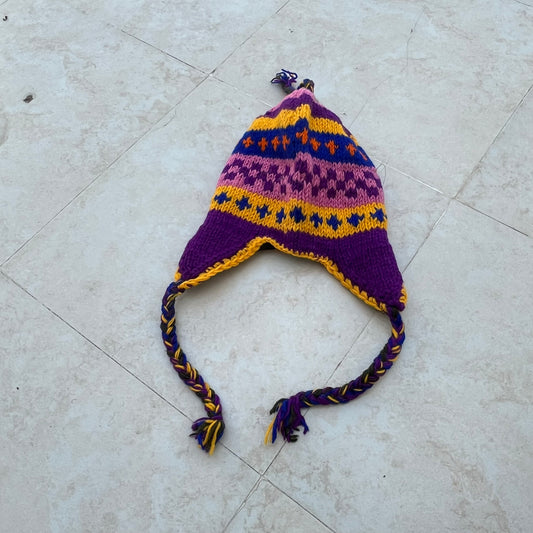 Winter Cap with braids