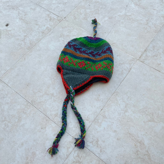 Winter Cap with braids