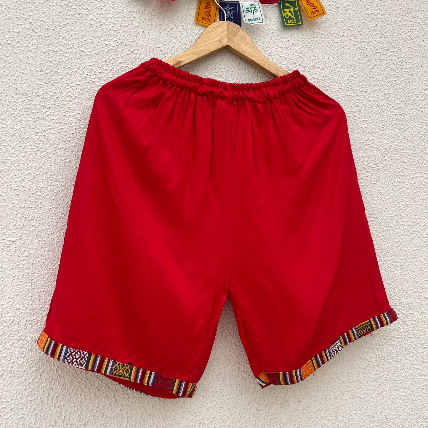 Pahadi Shorts - Red