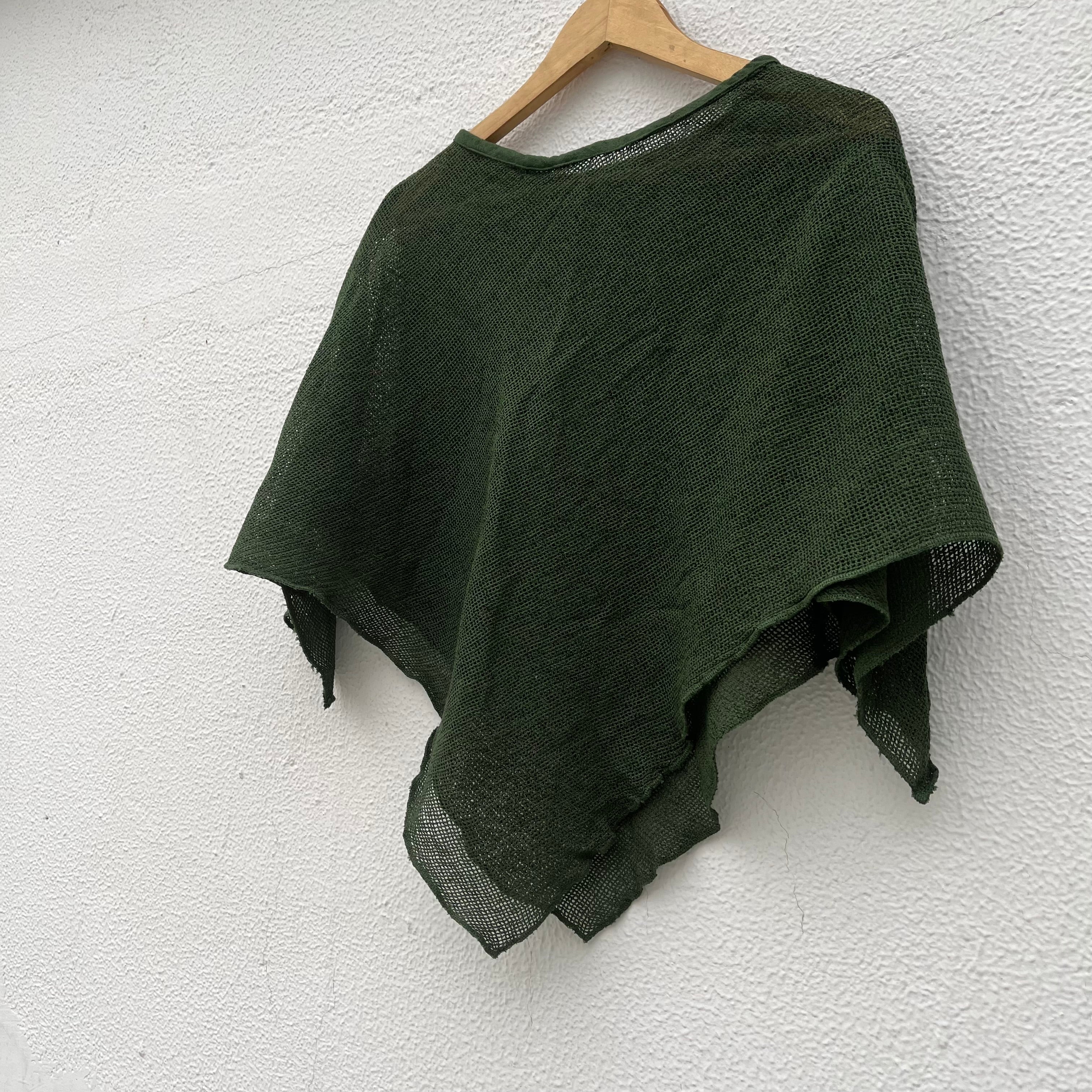 Shayra Cotton Top - Forest Green