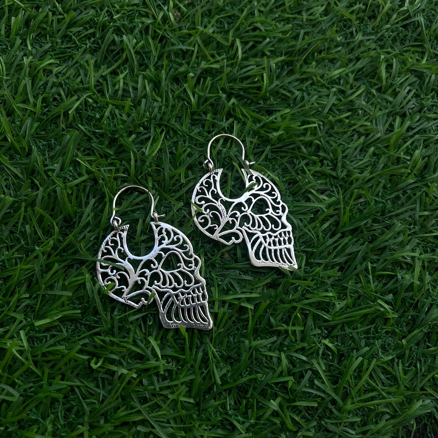 Skull Face Earrings