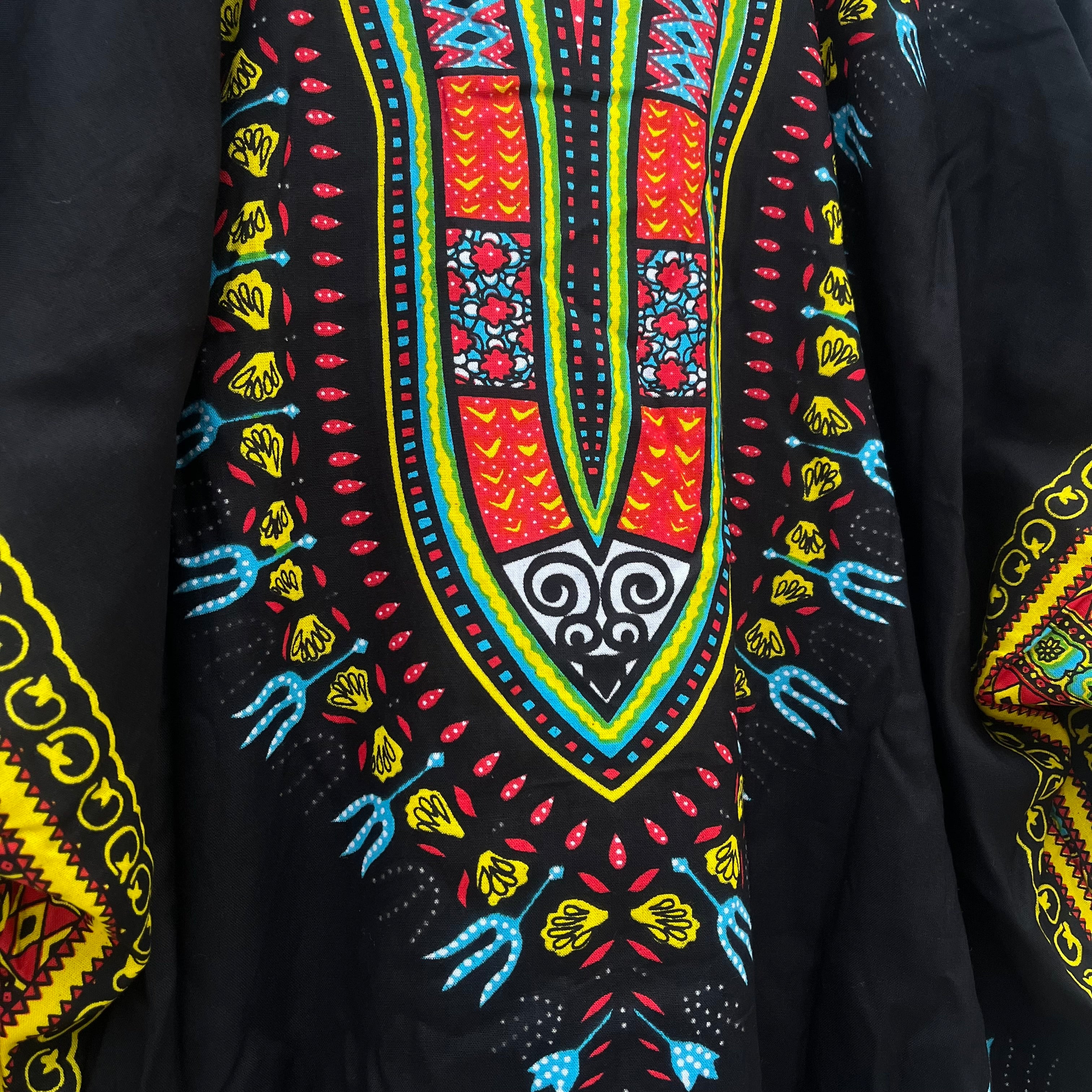Dashiki Shirt- Black