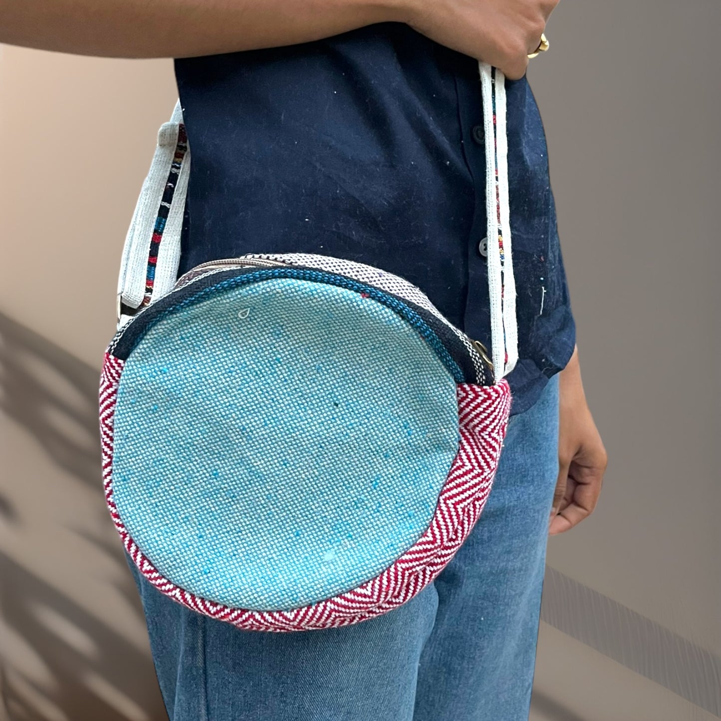 Round Sling Bag