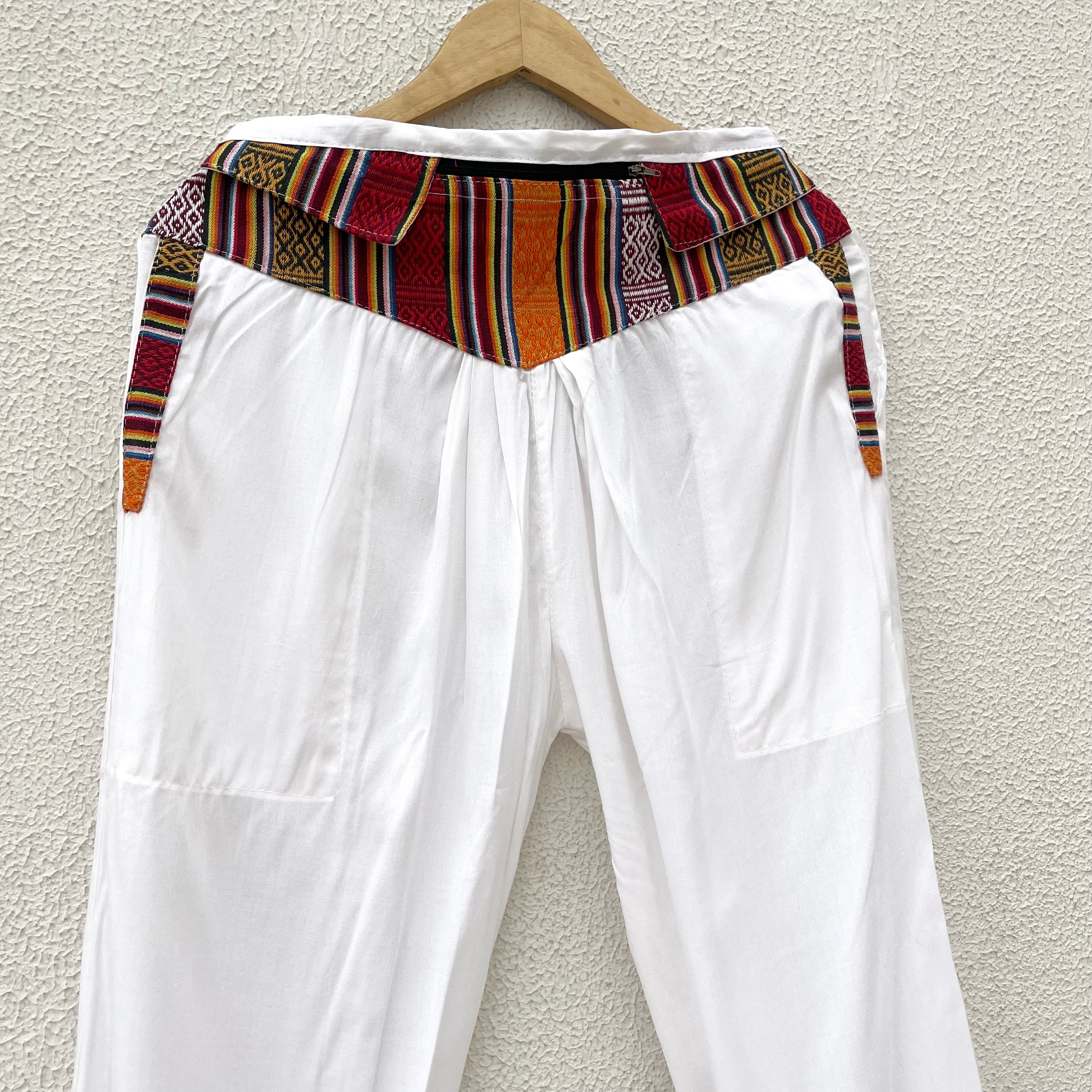 Nepali Pants - White
