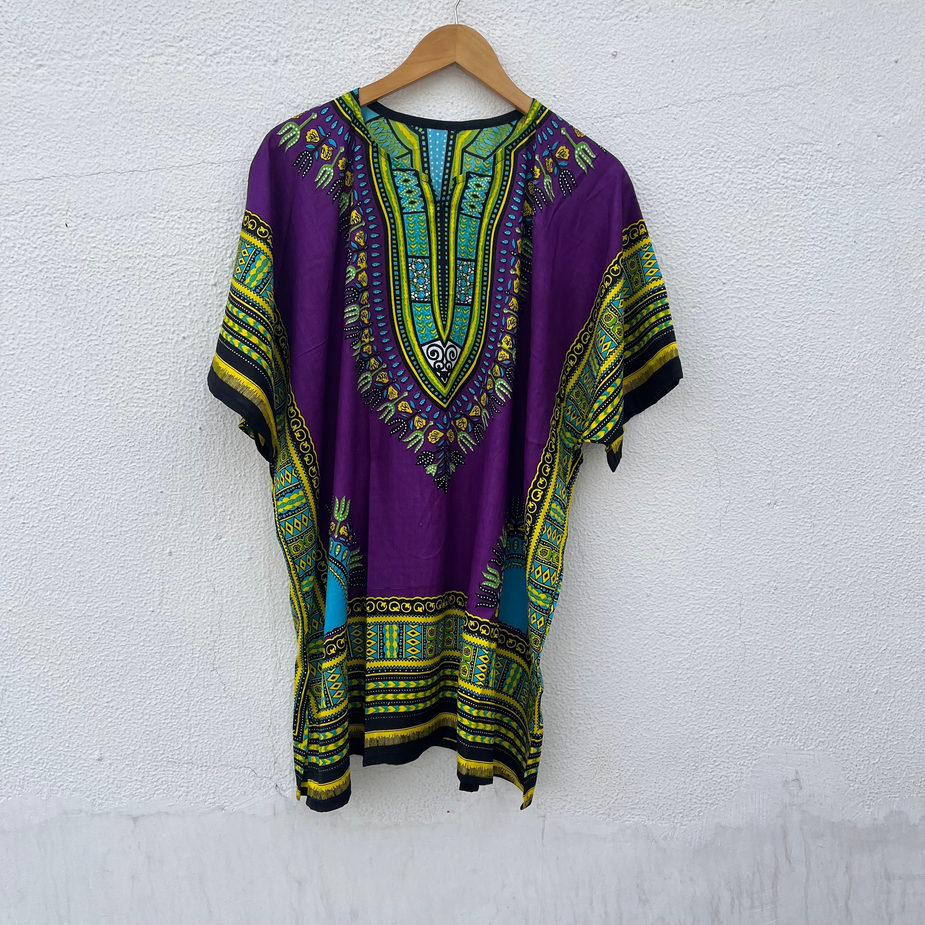 Dashiki Shirt - purple