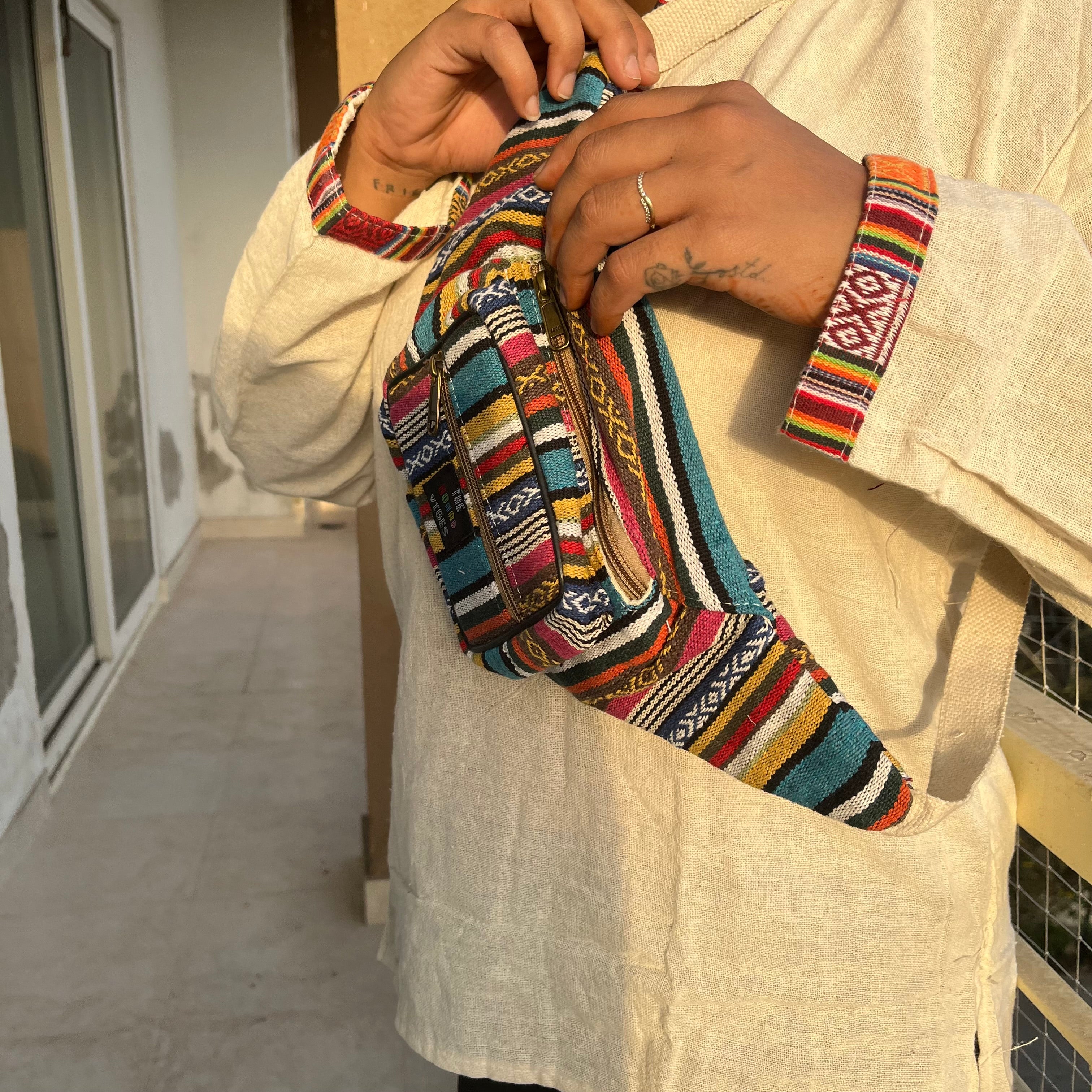 Hemp Waist Pouch