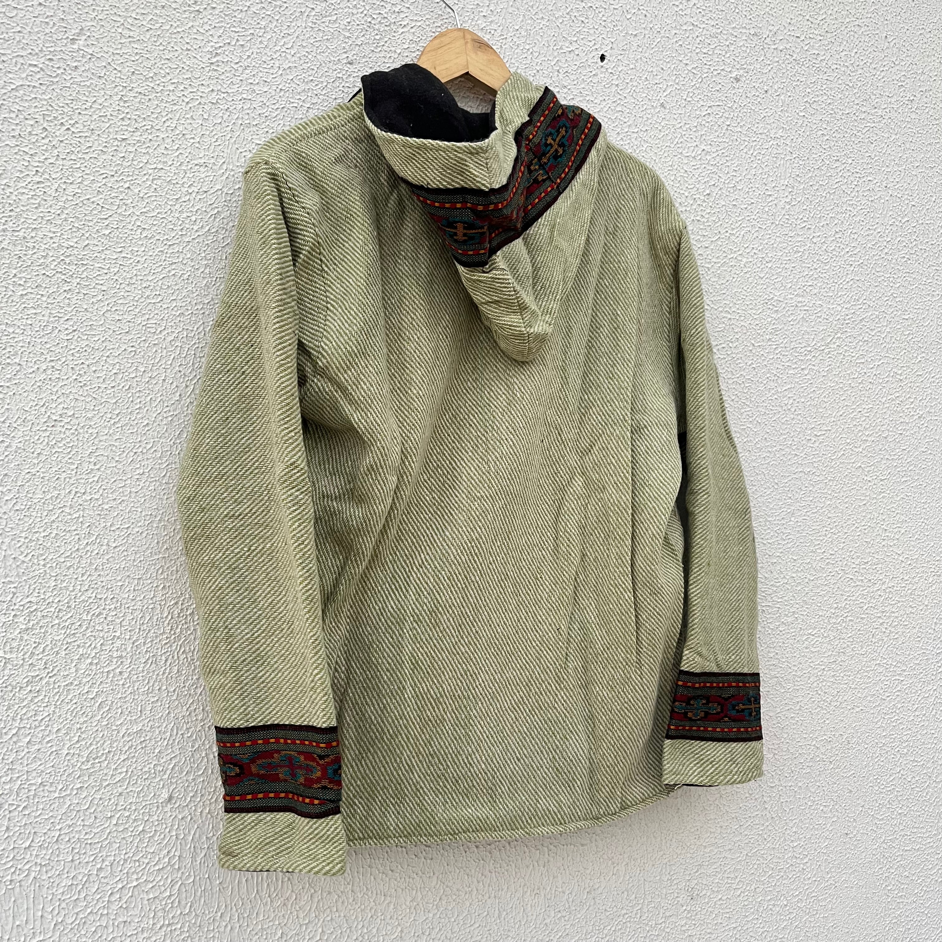 Himachali Jacket - Light Green