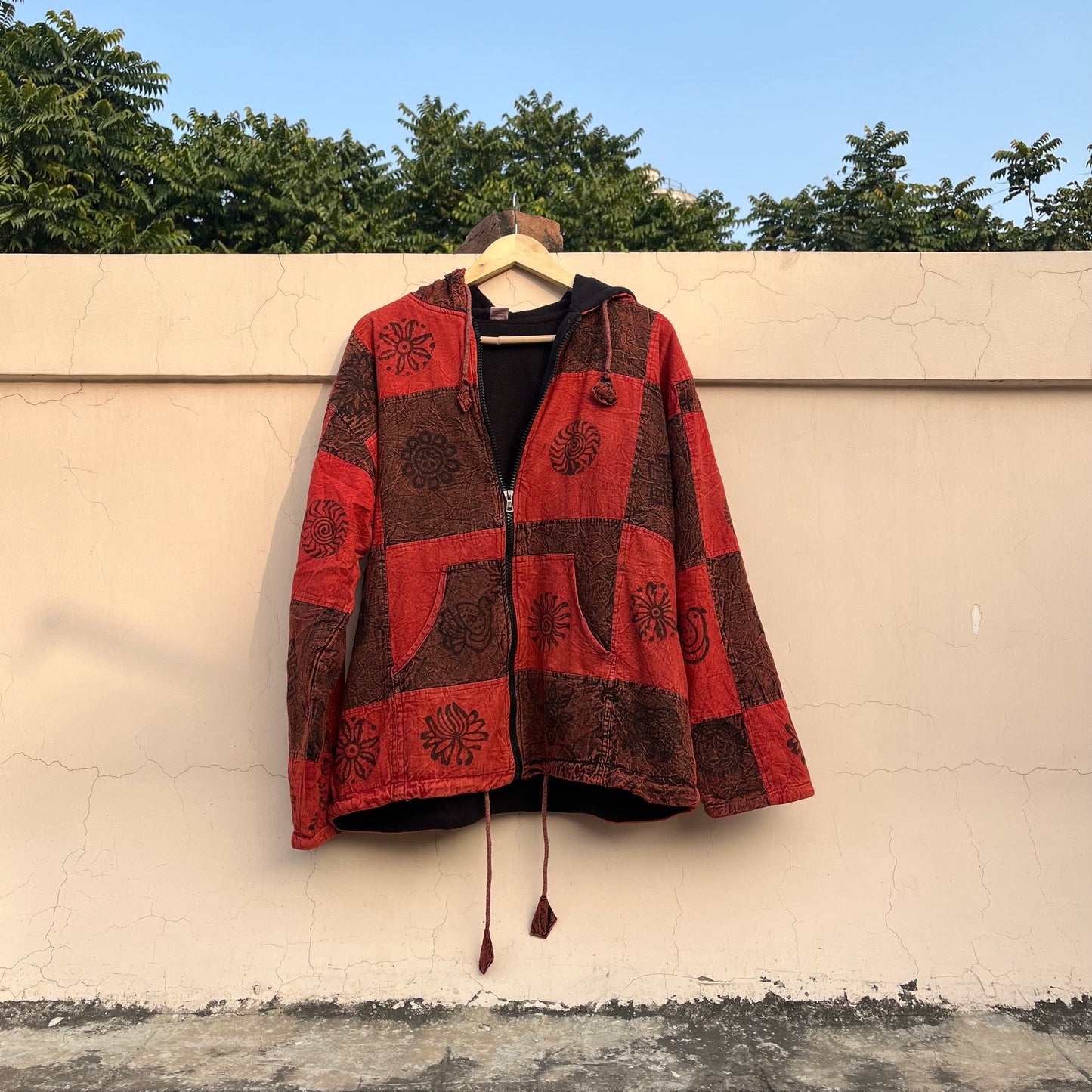 Pahadi Nepali Jacket - Brick