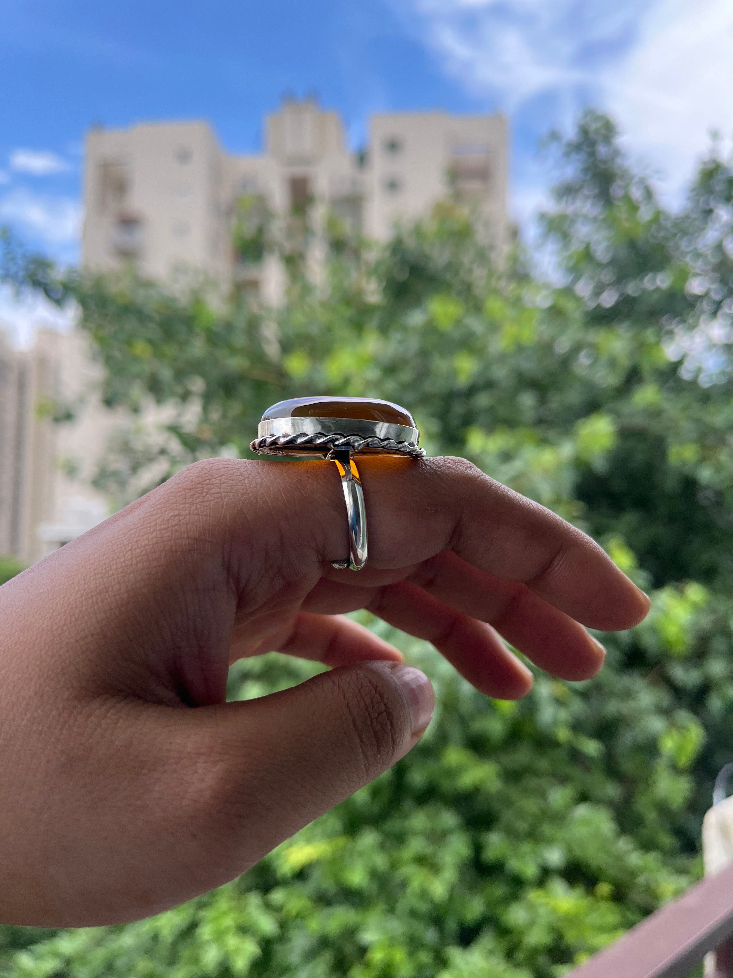 Tiger Eye Ring