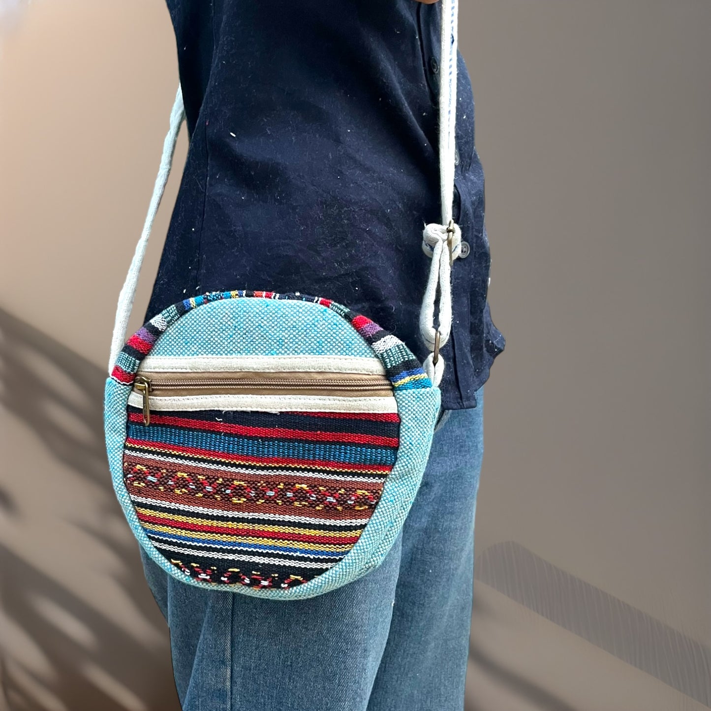 Round Sling Bag