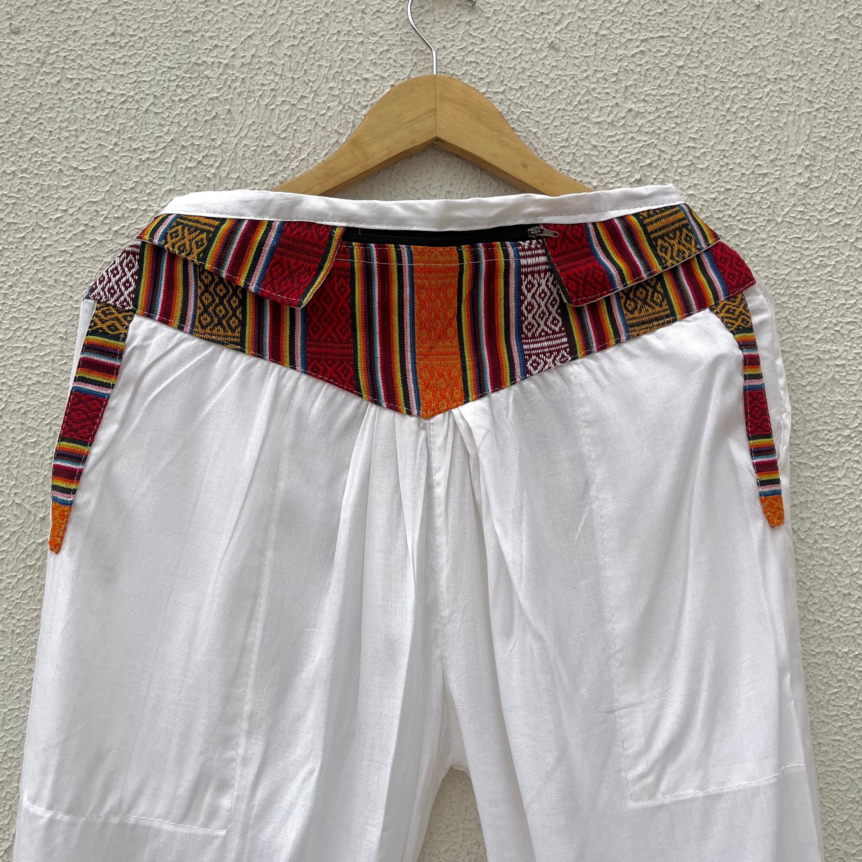 Nepali Pants - White