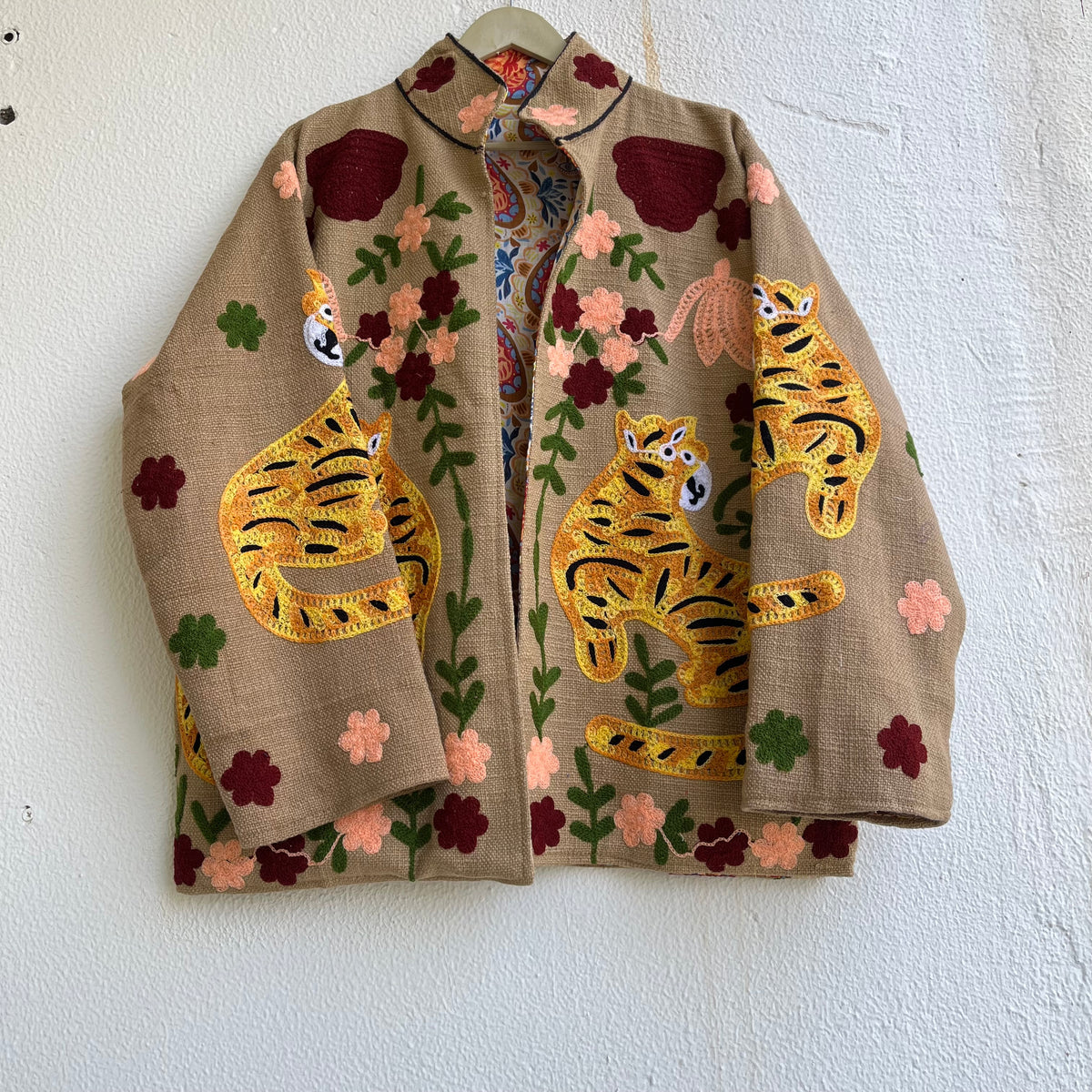 Jaipuri Thread Cotton Jacket