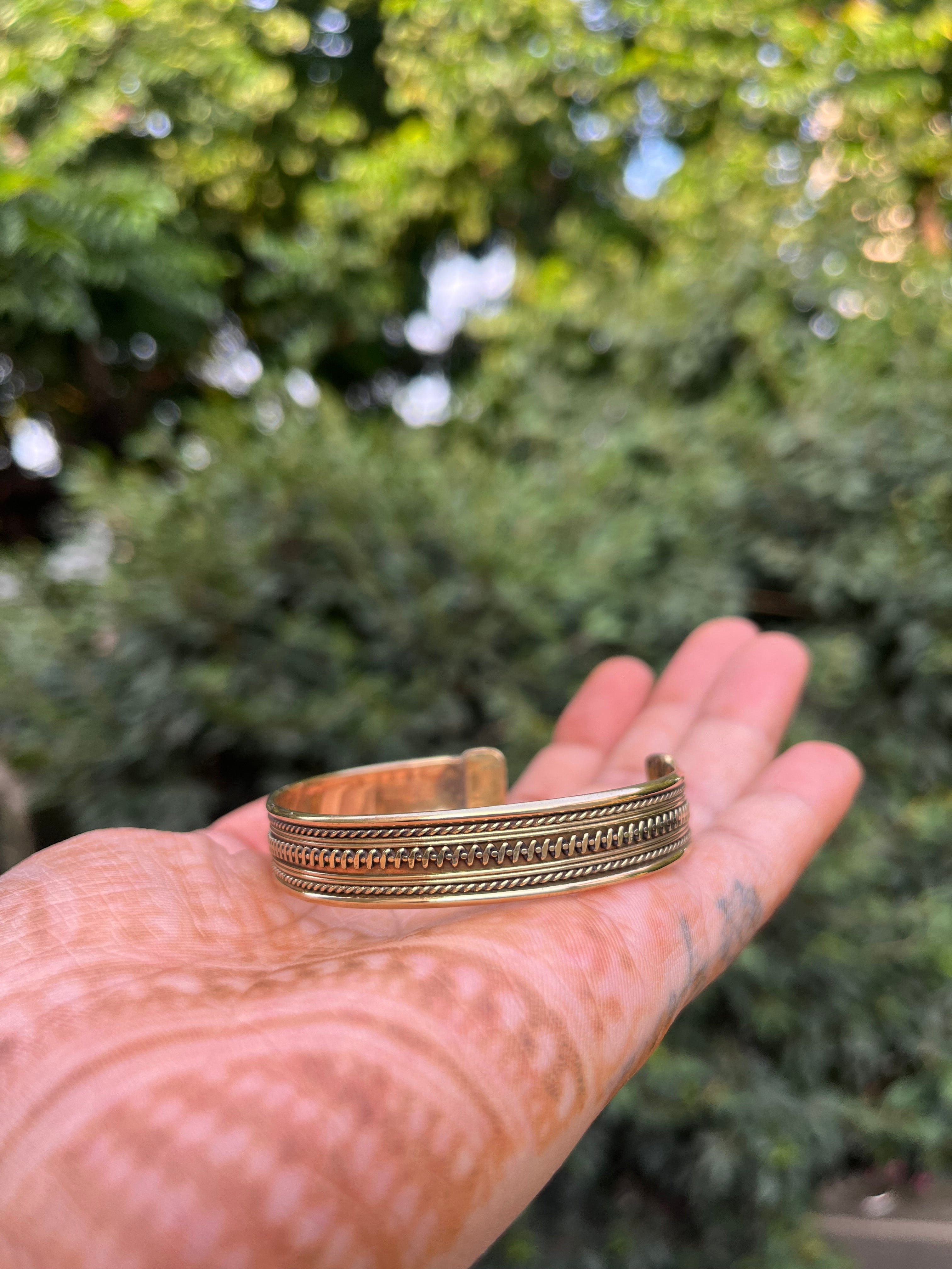 2 Brass Bracelet