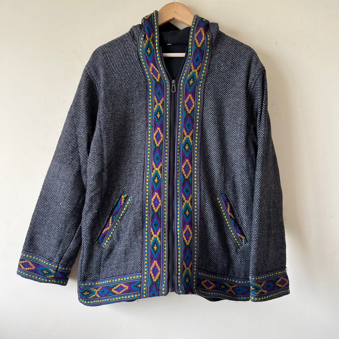 Himachali Jacket Black - Size M