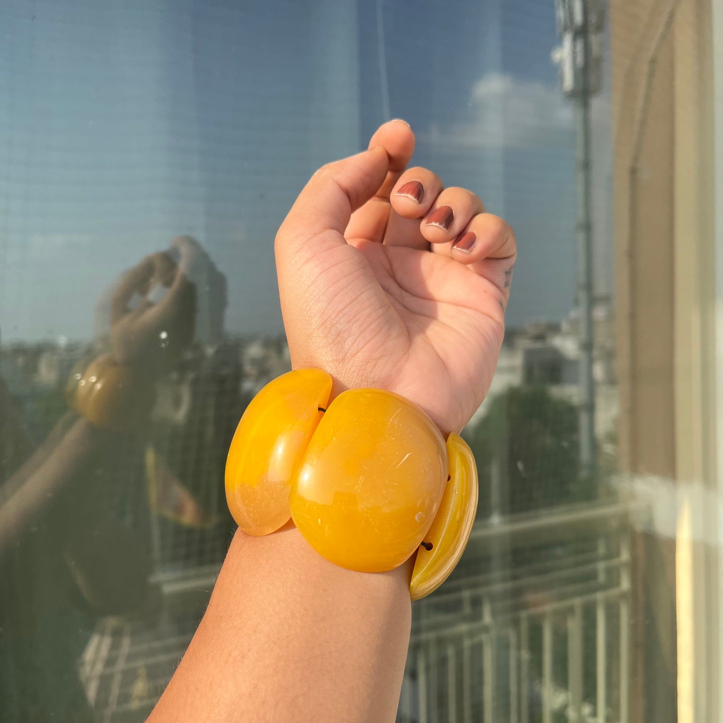 Vintage Acrylic Bracelet