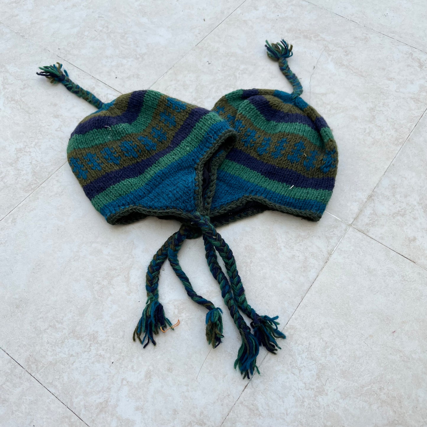 Winter Cap with braids