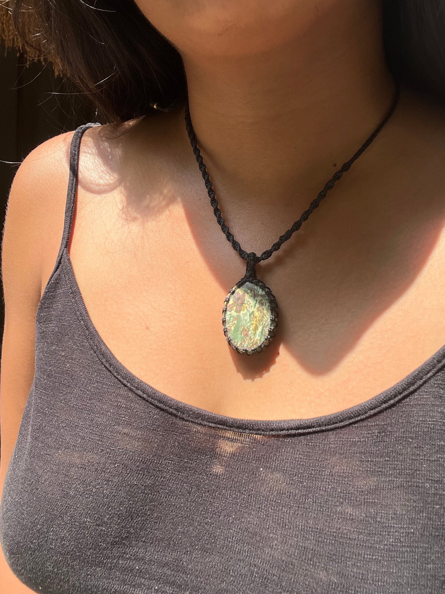 Bohemian Gemstone Necklace