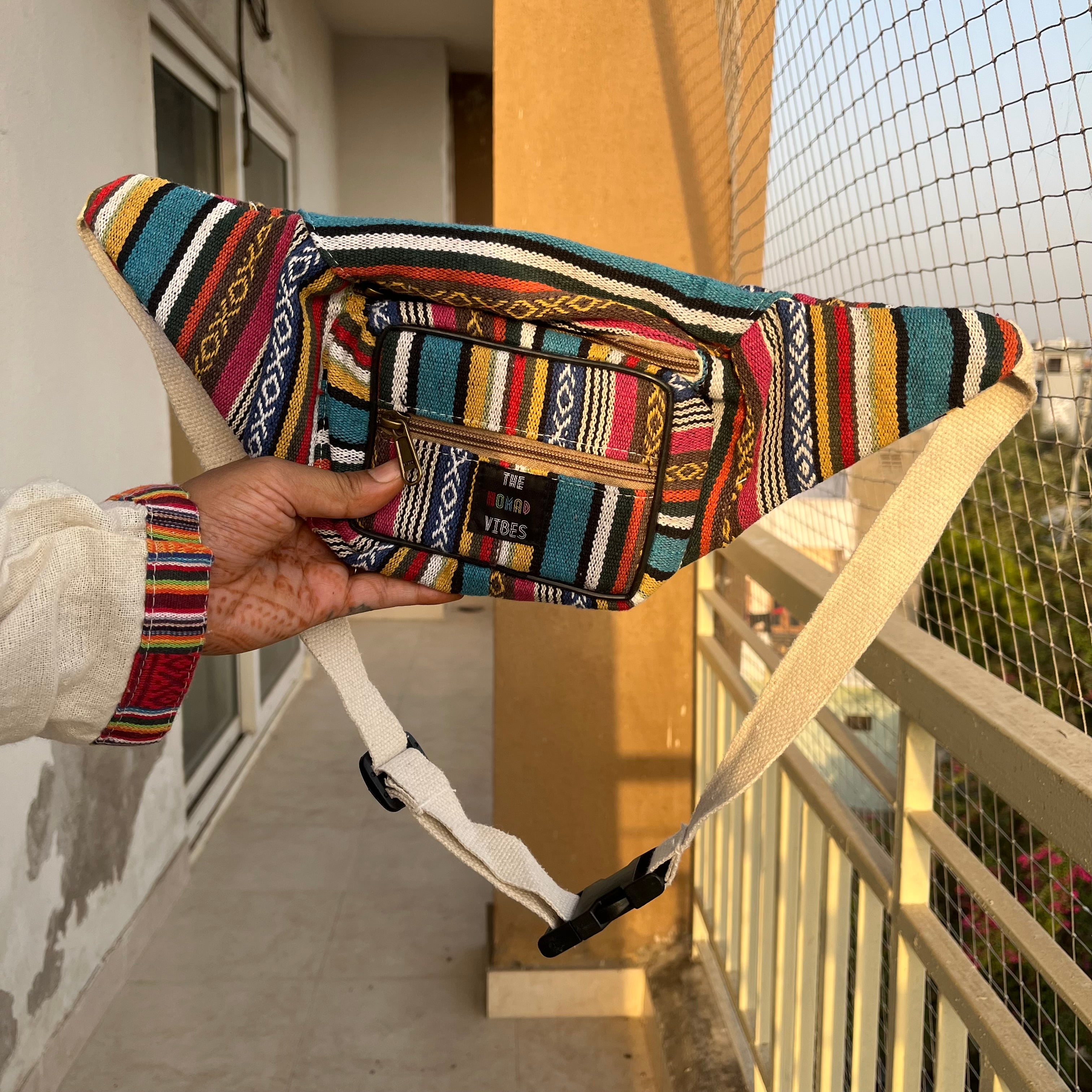 Hemp Waist Pouch