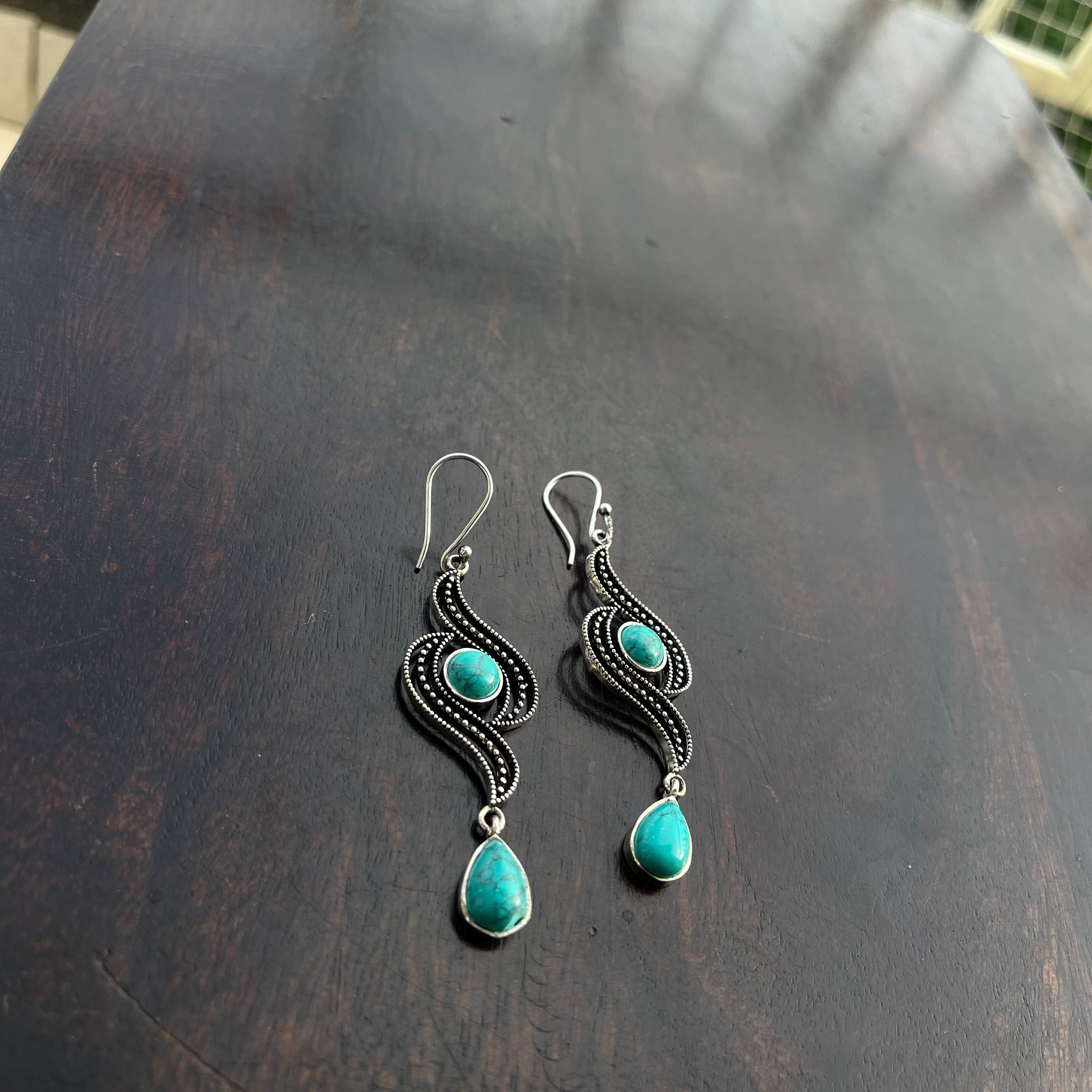 Blue Eye Earrings