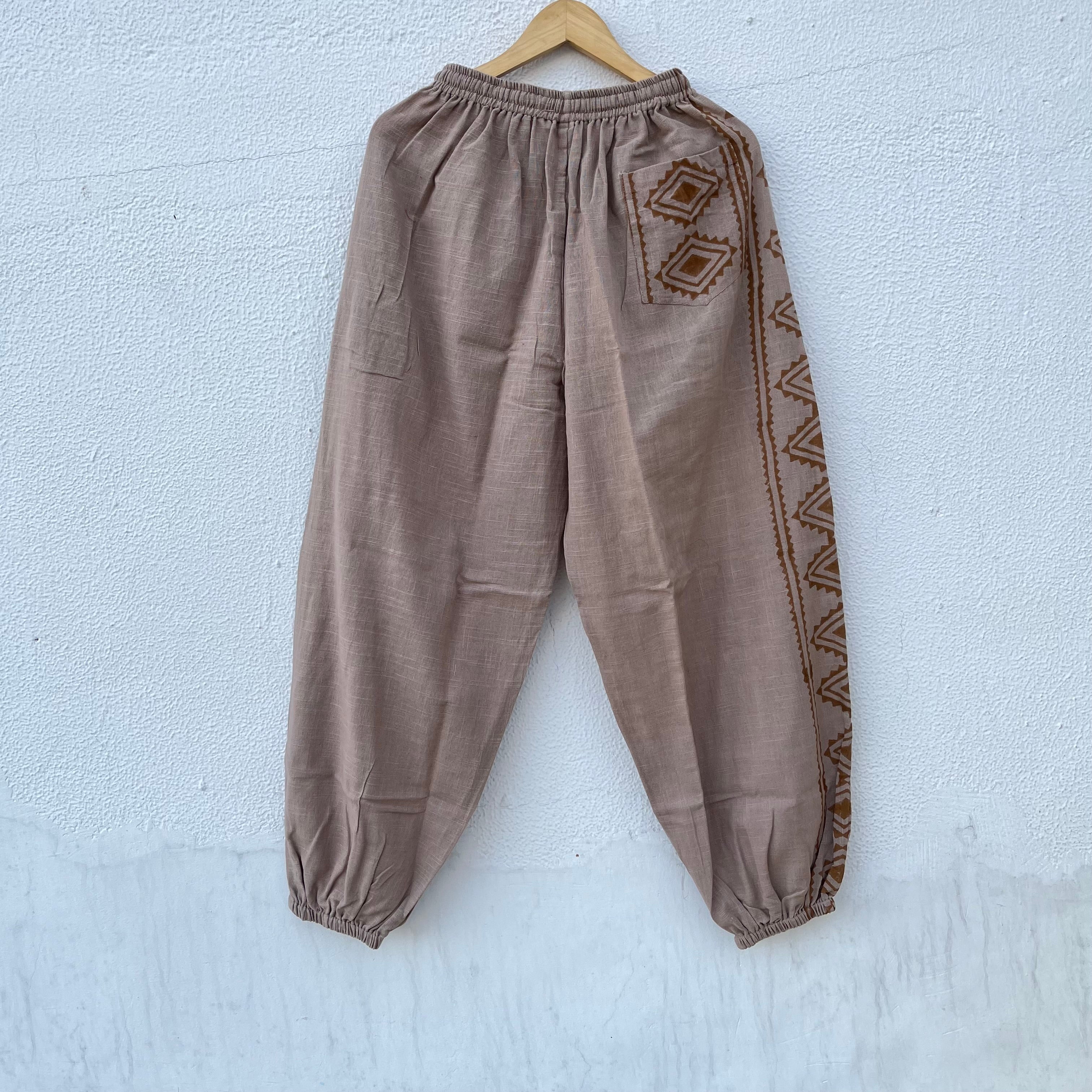 Moksha Cotton Pant- Light Sand