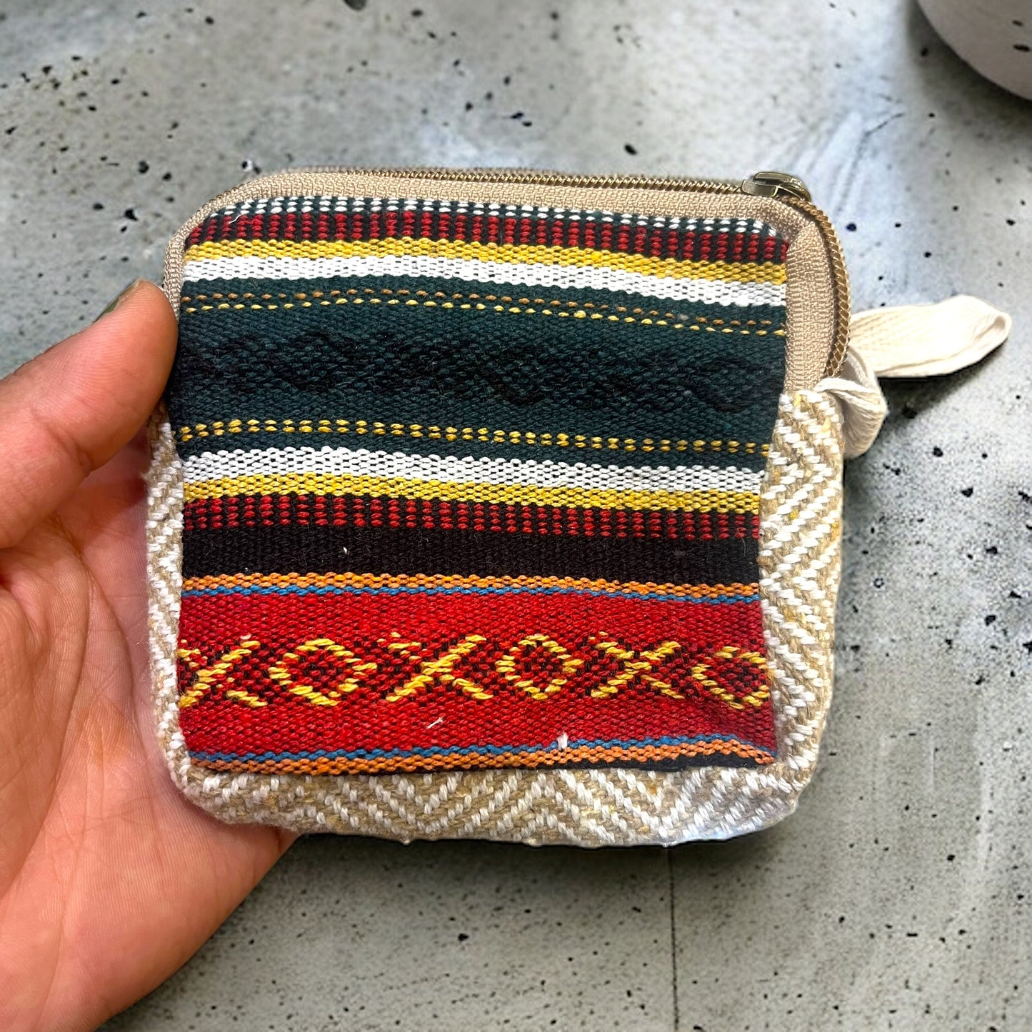 Mini Hemp Pouch (Square)