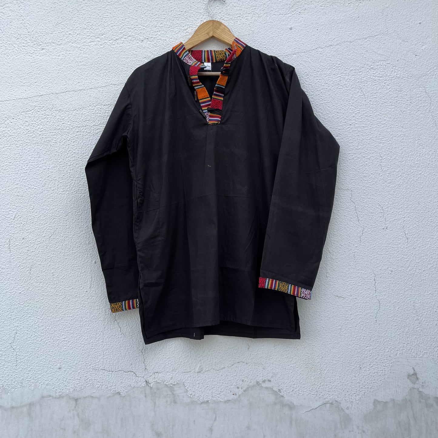 Nepali Kurta - Black