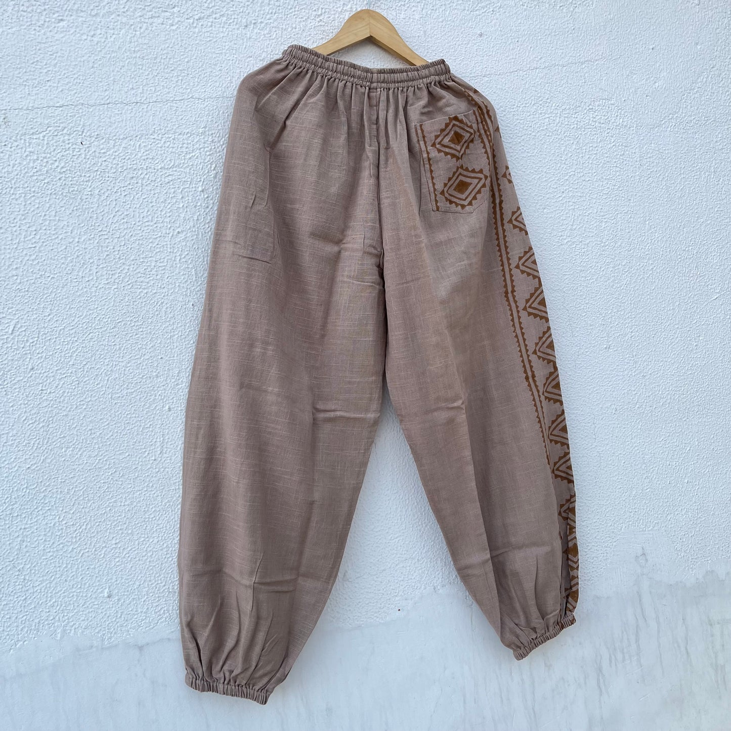 Moksha Cotton Pant- Light Sand