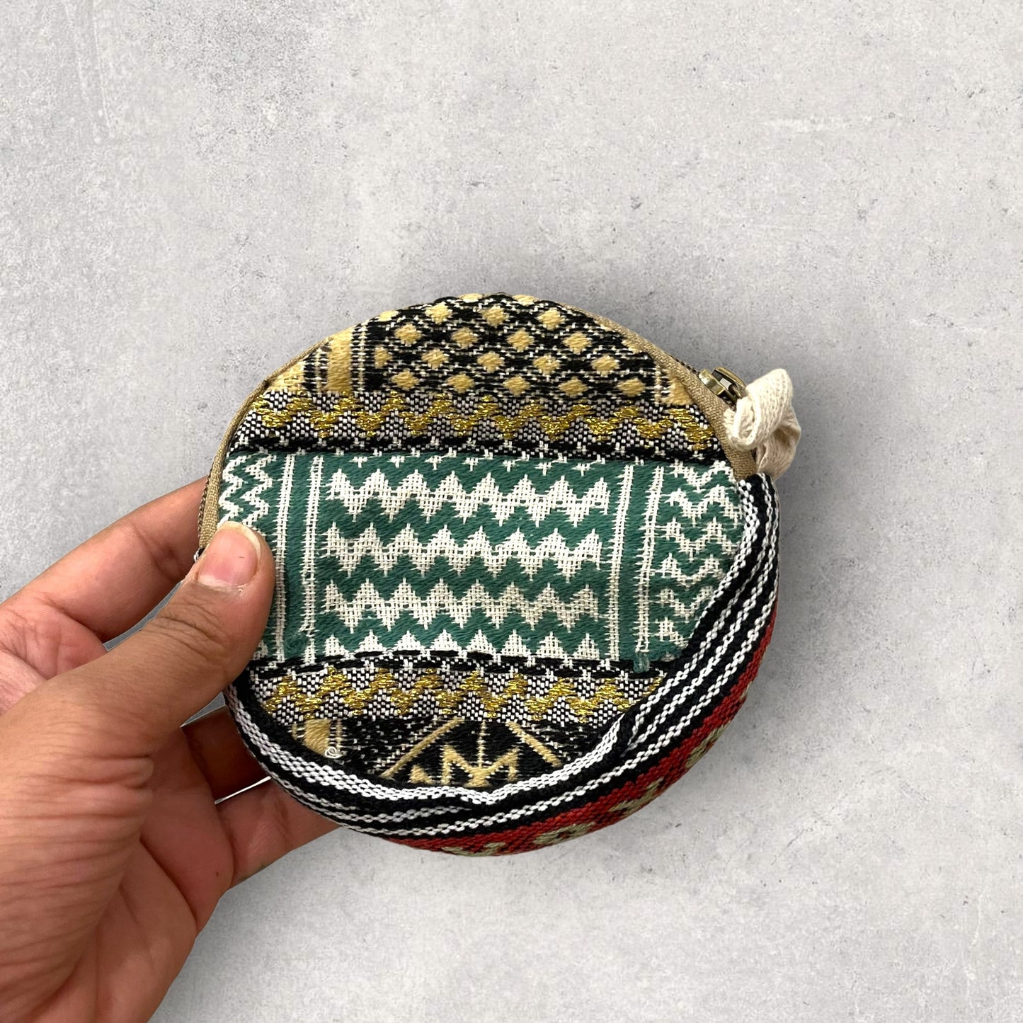 Mini Hemp Pouch (Round)