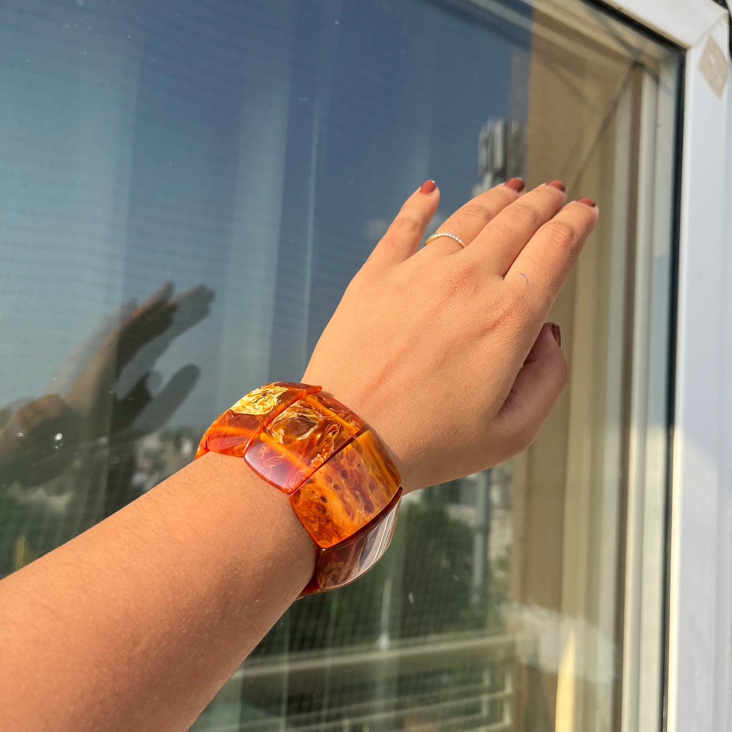 Vintage Acrylic Bracelet