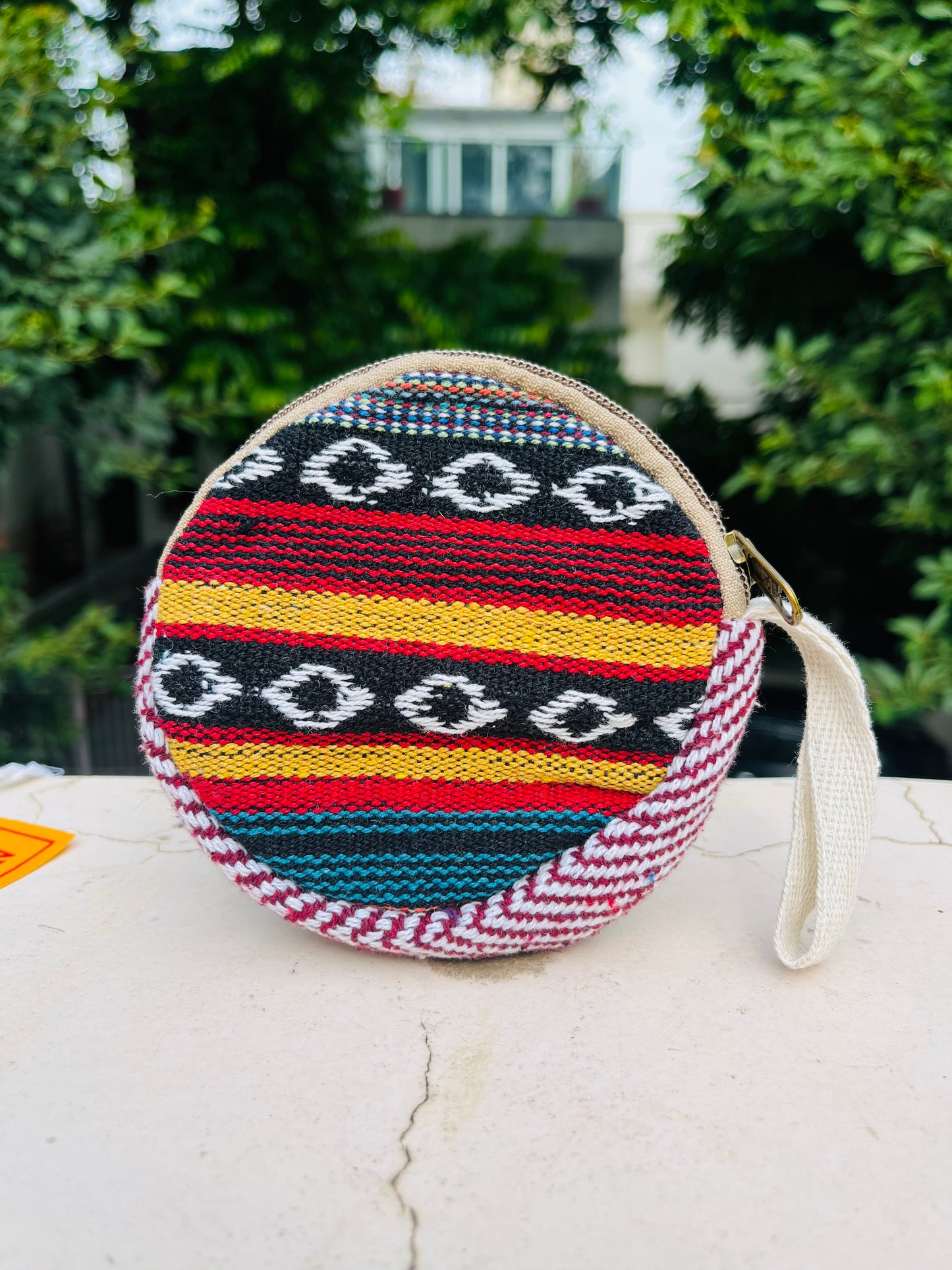 Mini Hemp Pouch (Round)