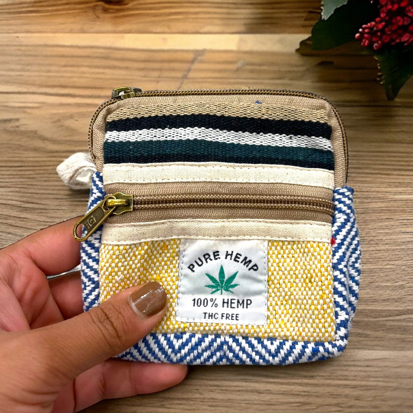 Mini Hemp Pouch (Square)