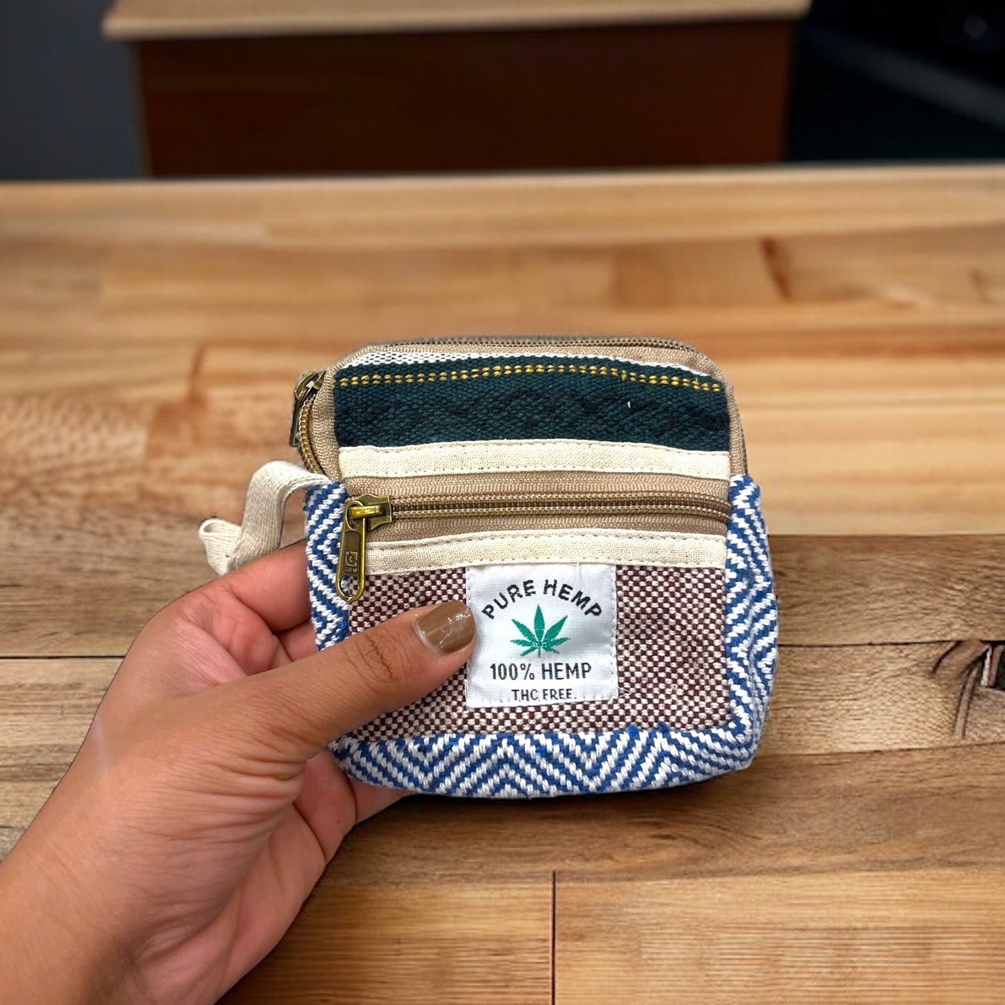 Mini Hemp Pouch (Square)