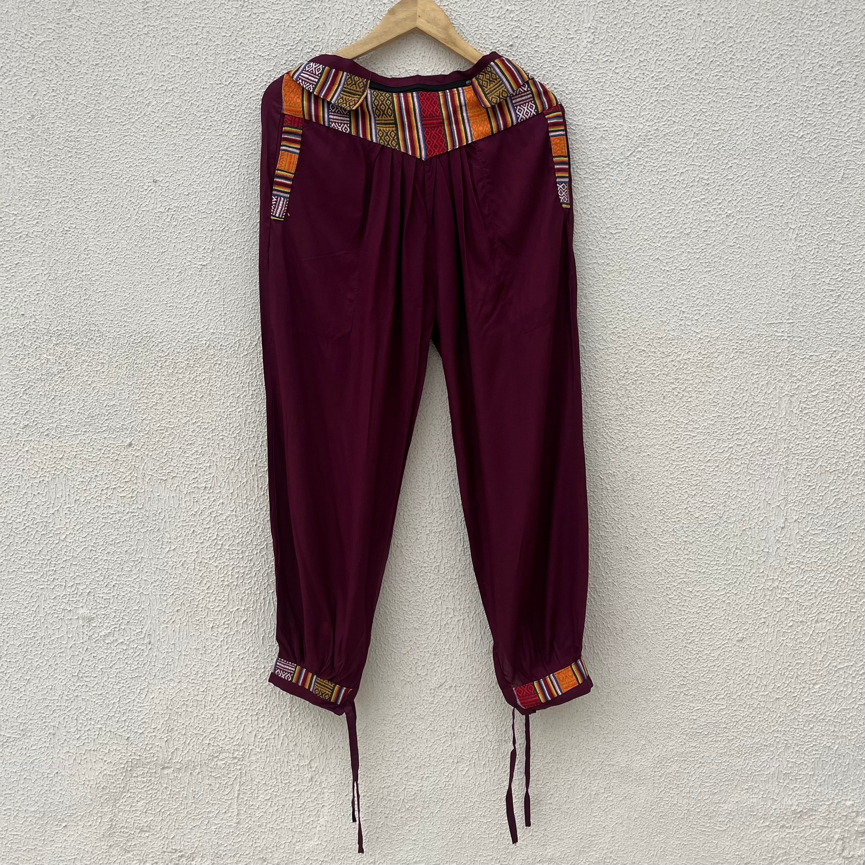 Nepali Pants - Wine
