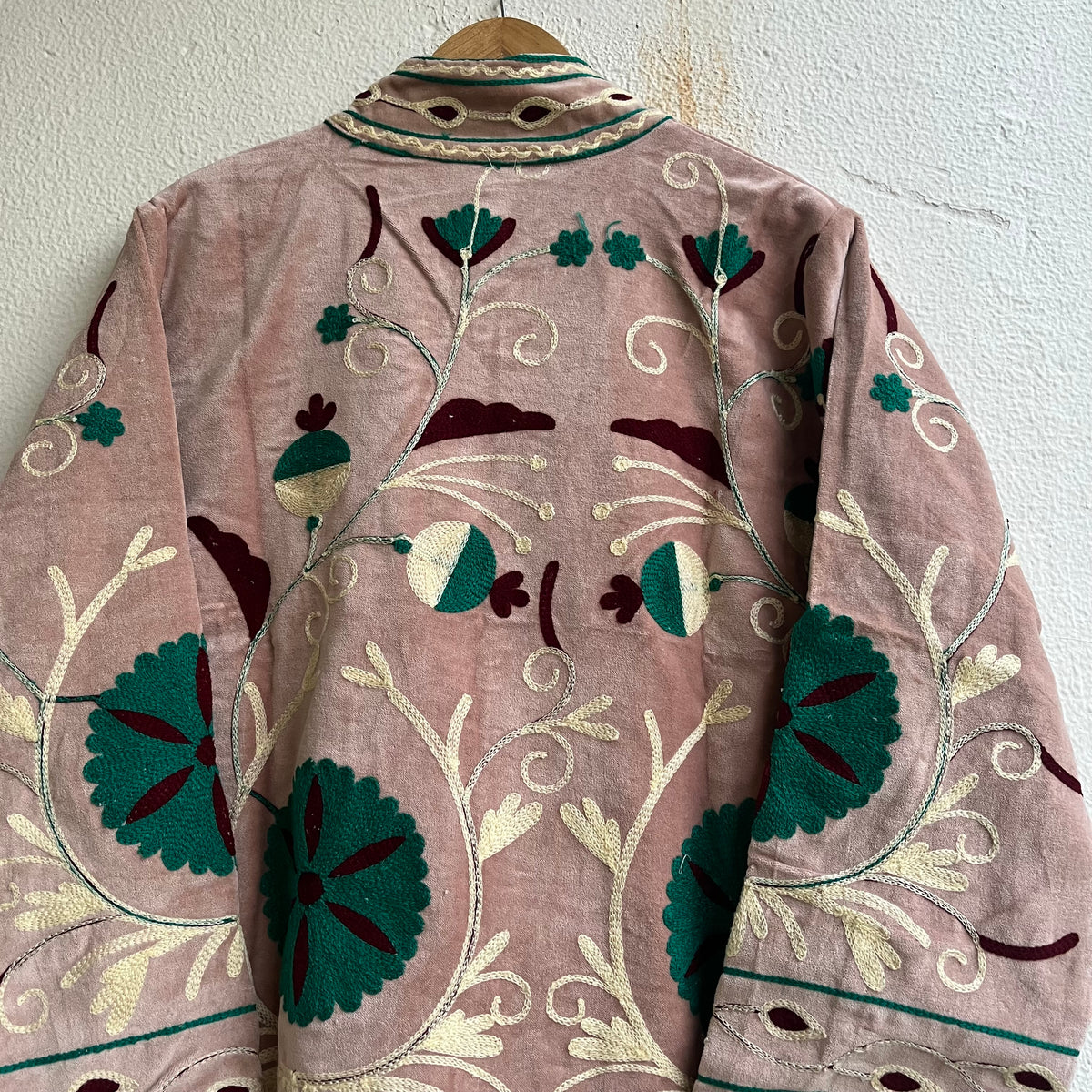 Jaipuri Thread Velvet Jacket