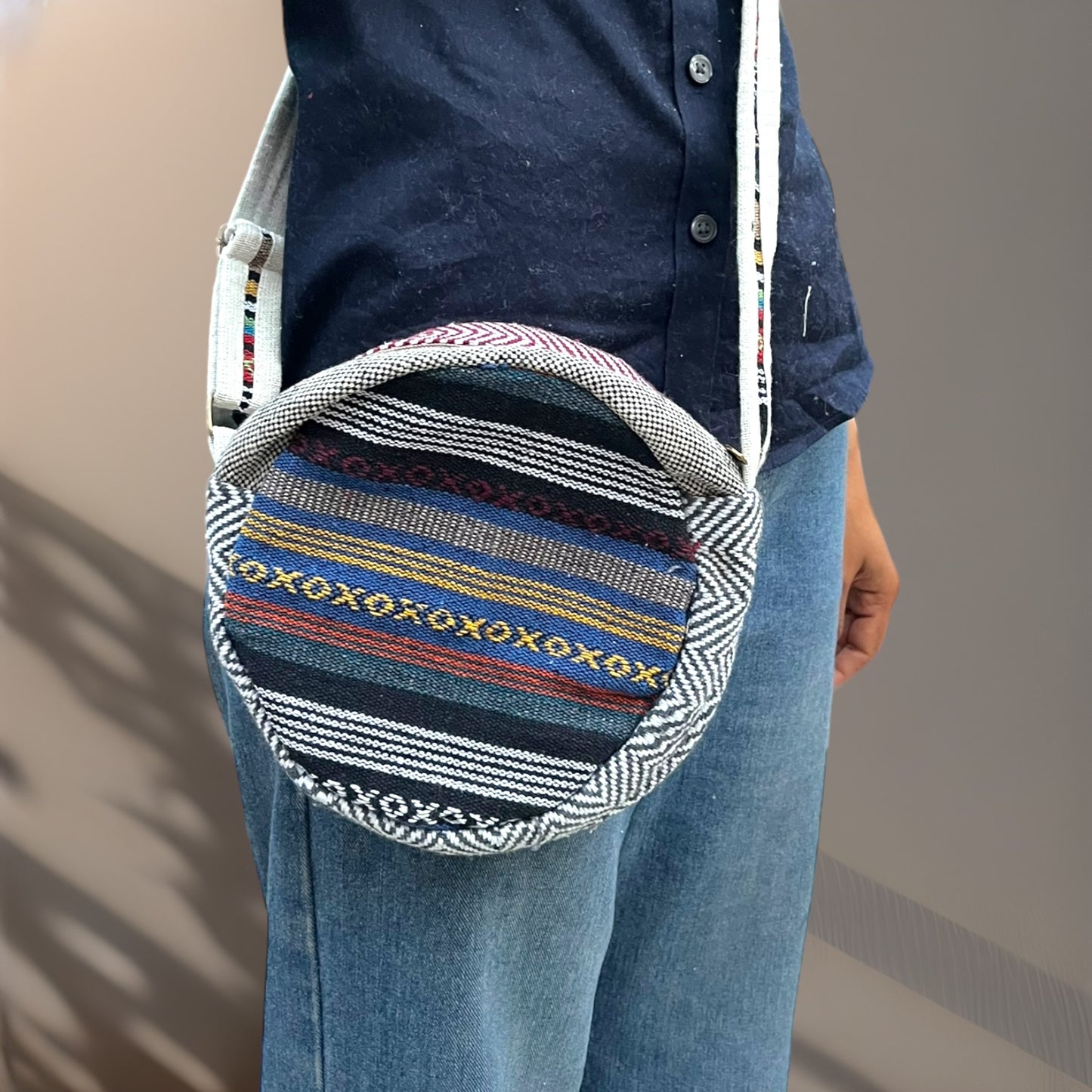 Round Sling Bag