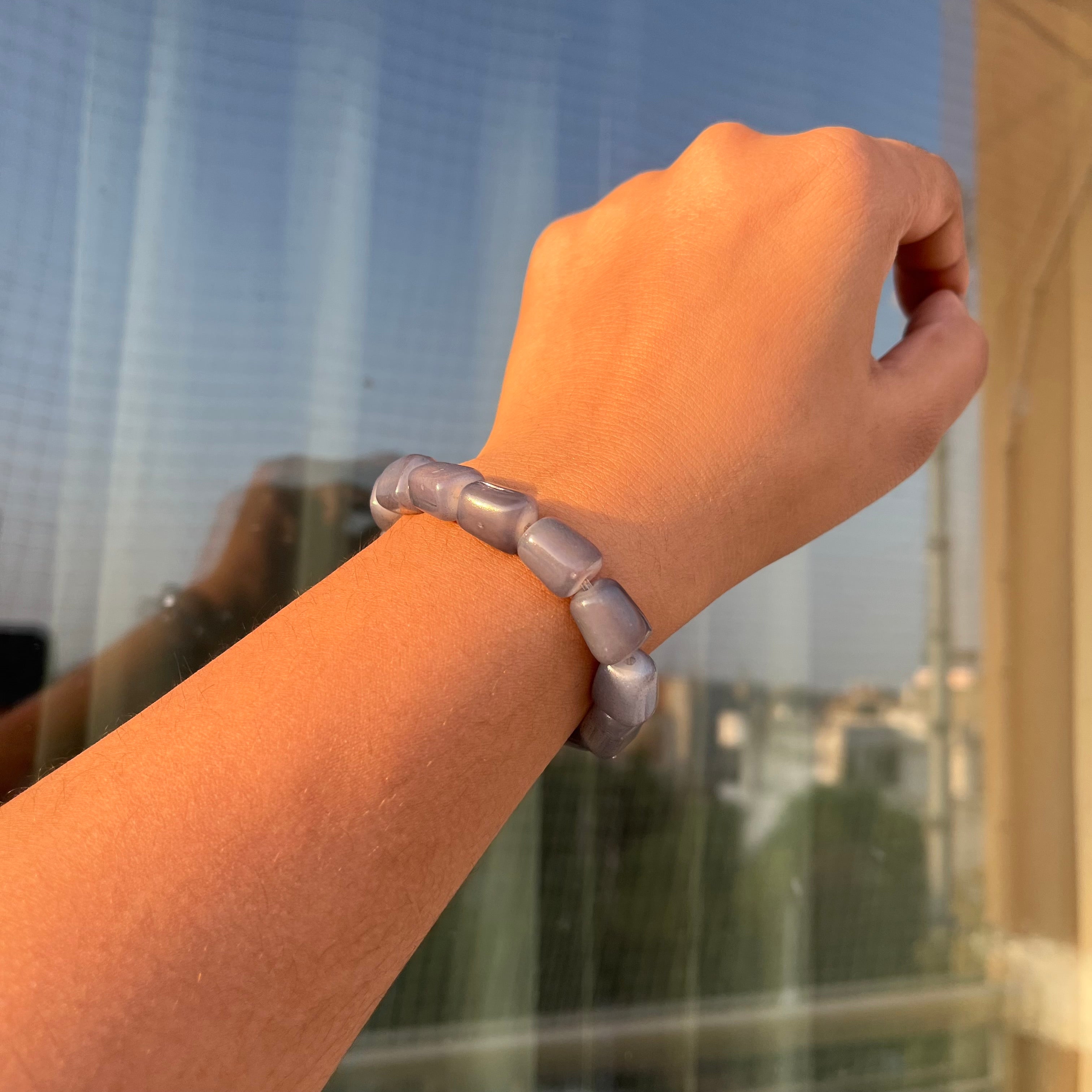 Set of 3 Pastel Acrylic Bracelet