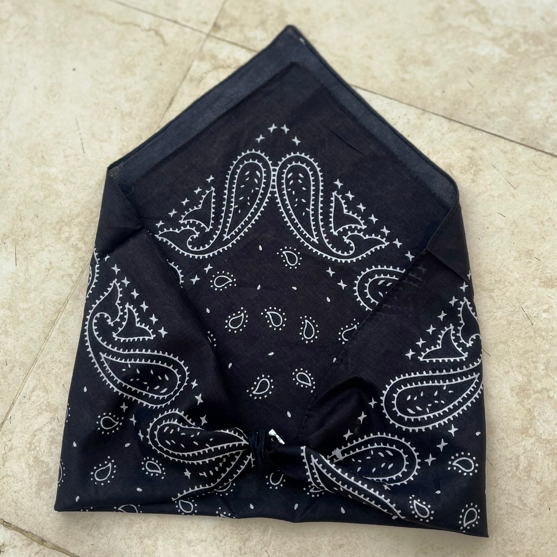 Bandana : Vintage Black
