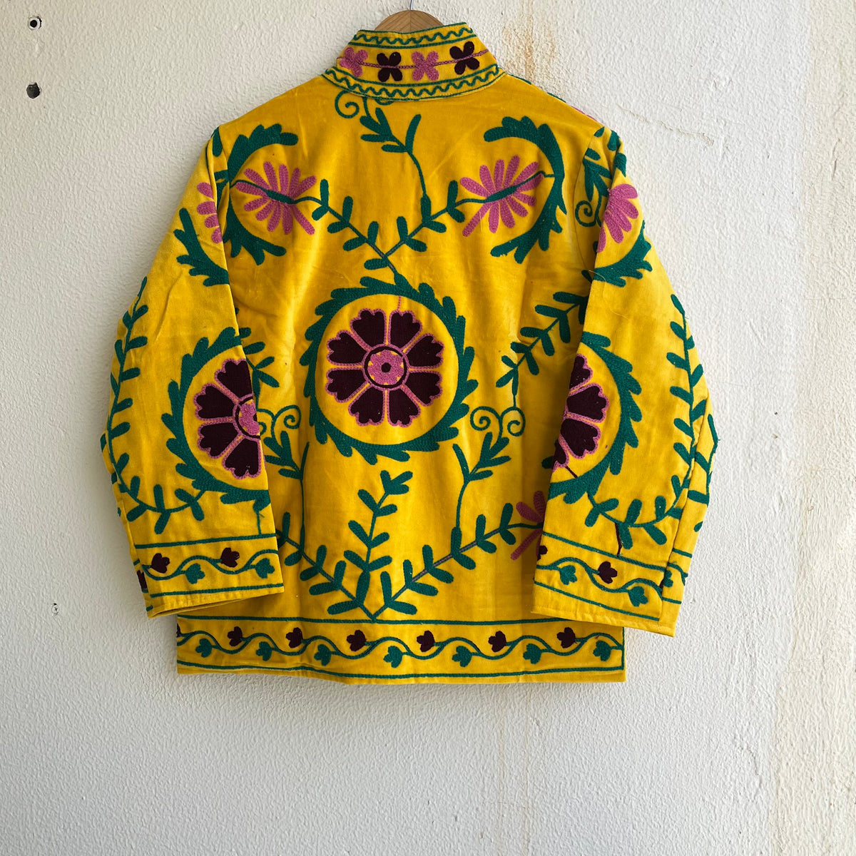 Jaipuri Thread Velvet Jacket