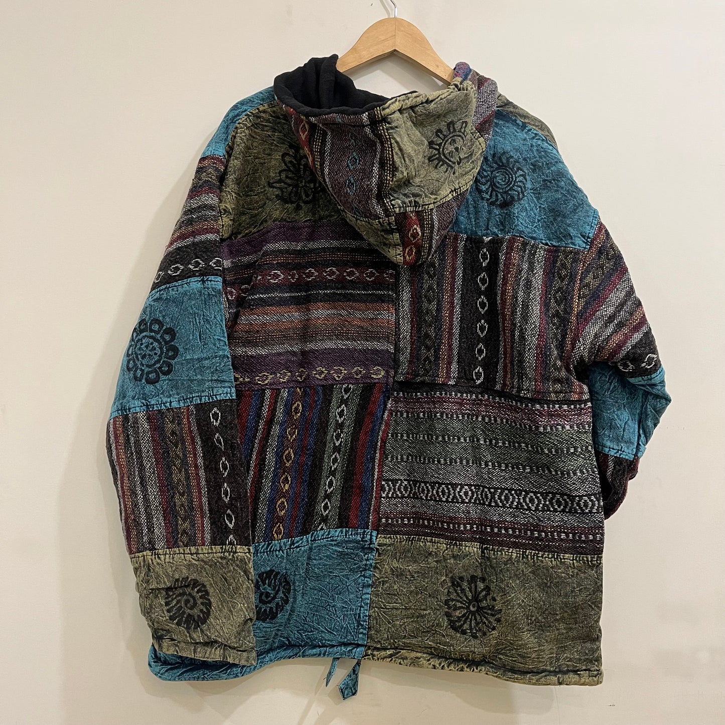 Pahadi Thread Jacket- Blues