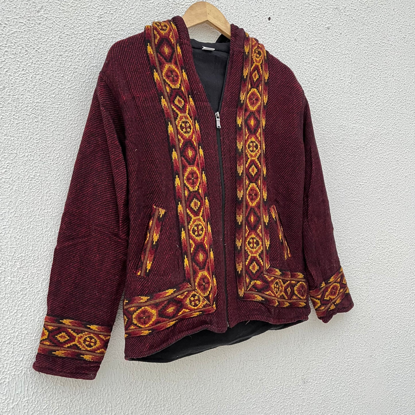 Himachali Jacket - Maroon