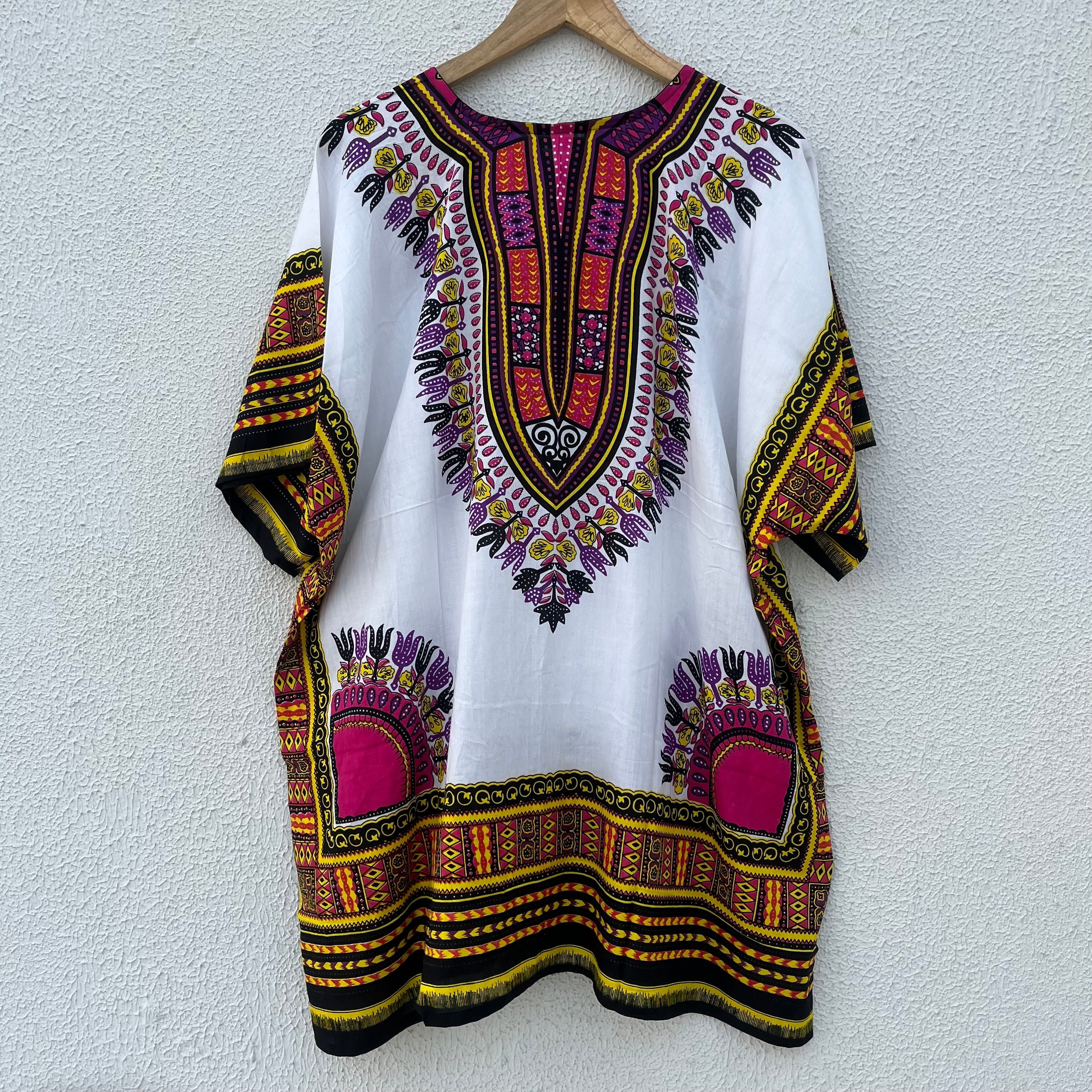 Dashiki Shirt - White