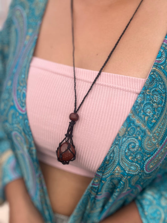 Bohemian Gemstone Necklace