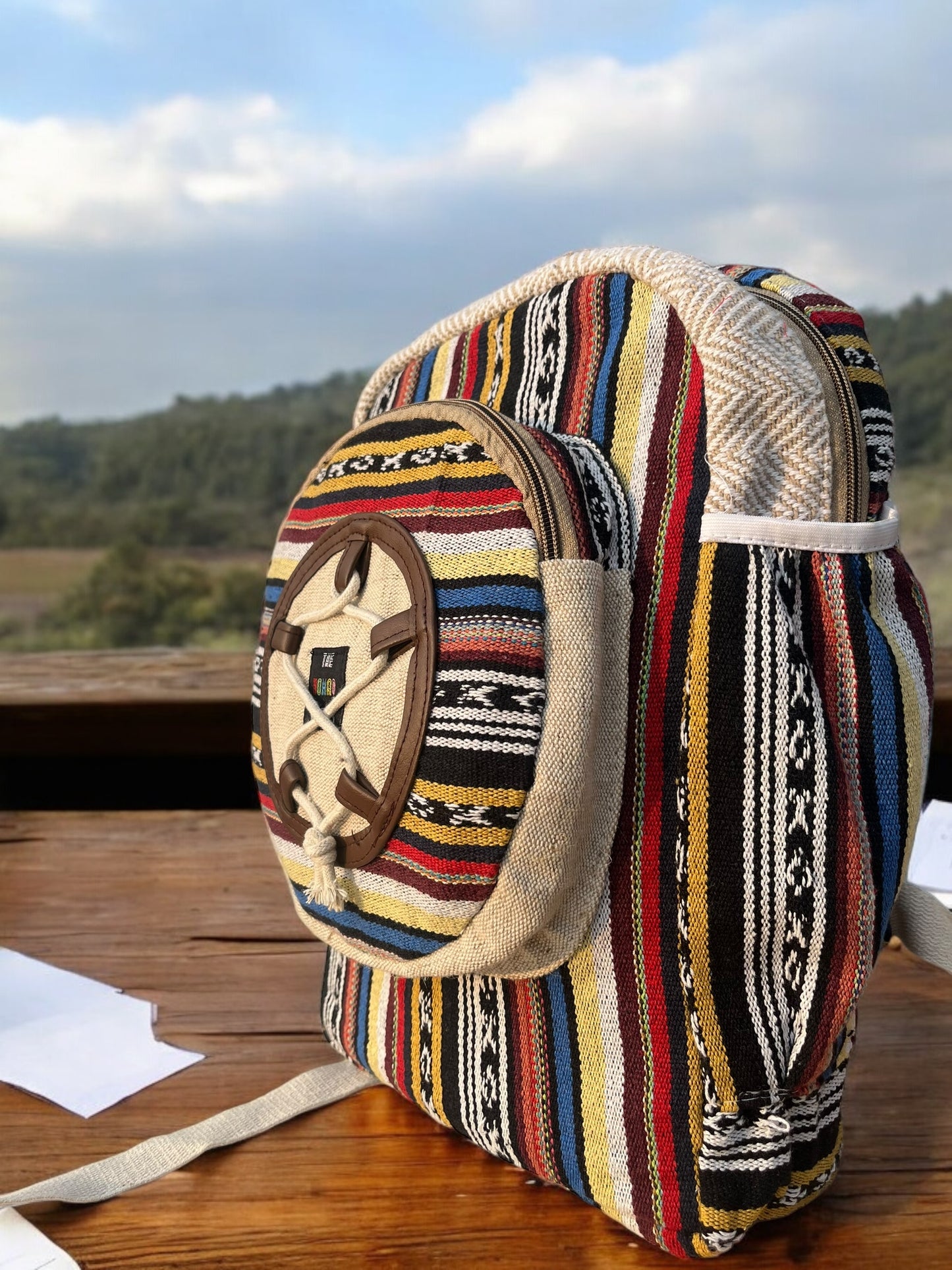 Small Hemp Backpack