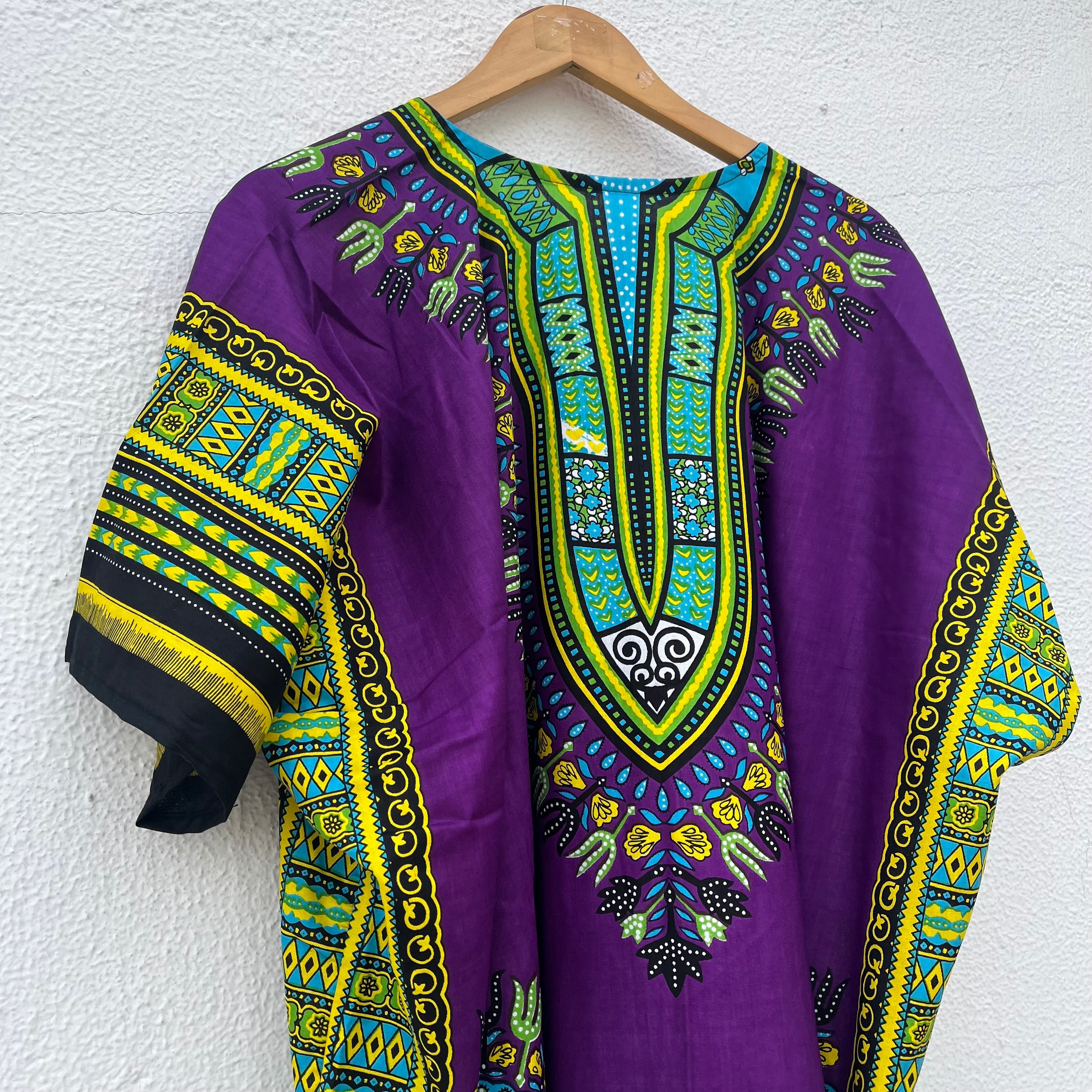 Dashiki Shirt - purple