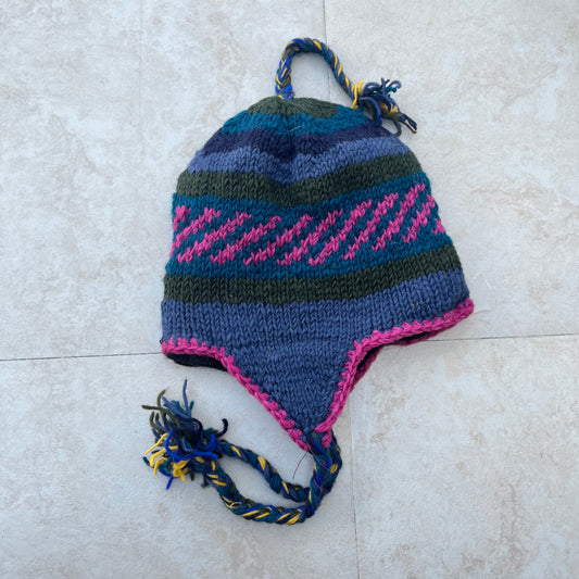 Winter Cap with braids