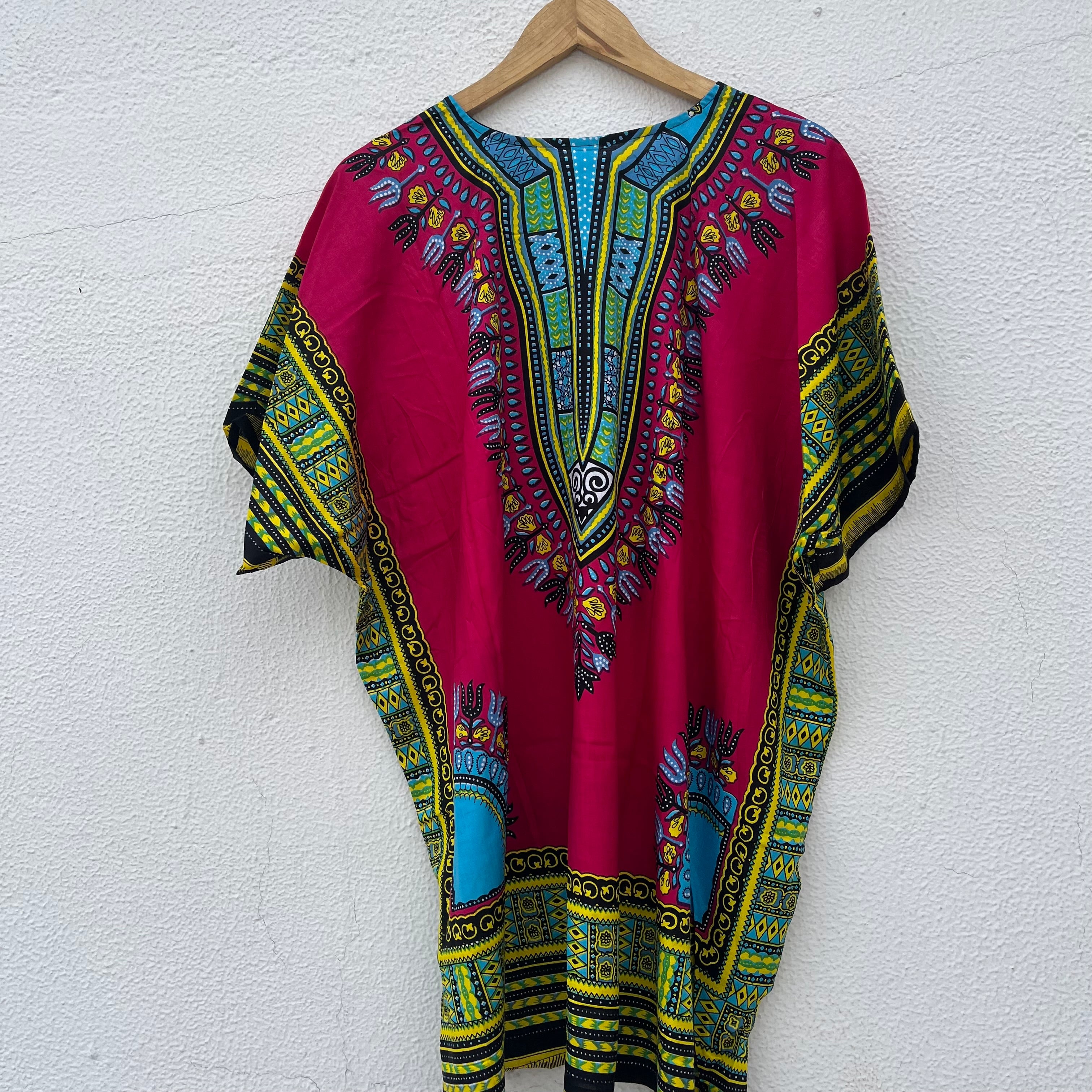 Dashiki Shirt - Pink