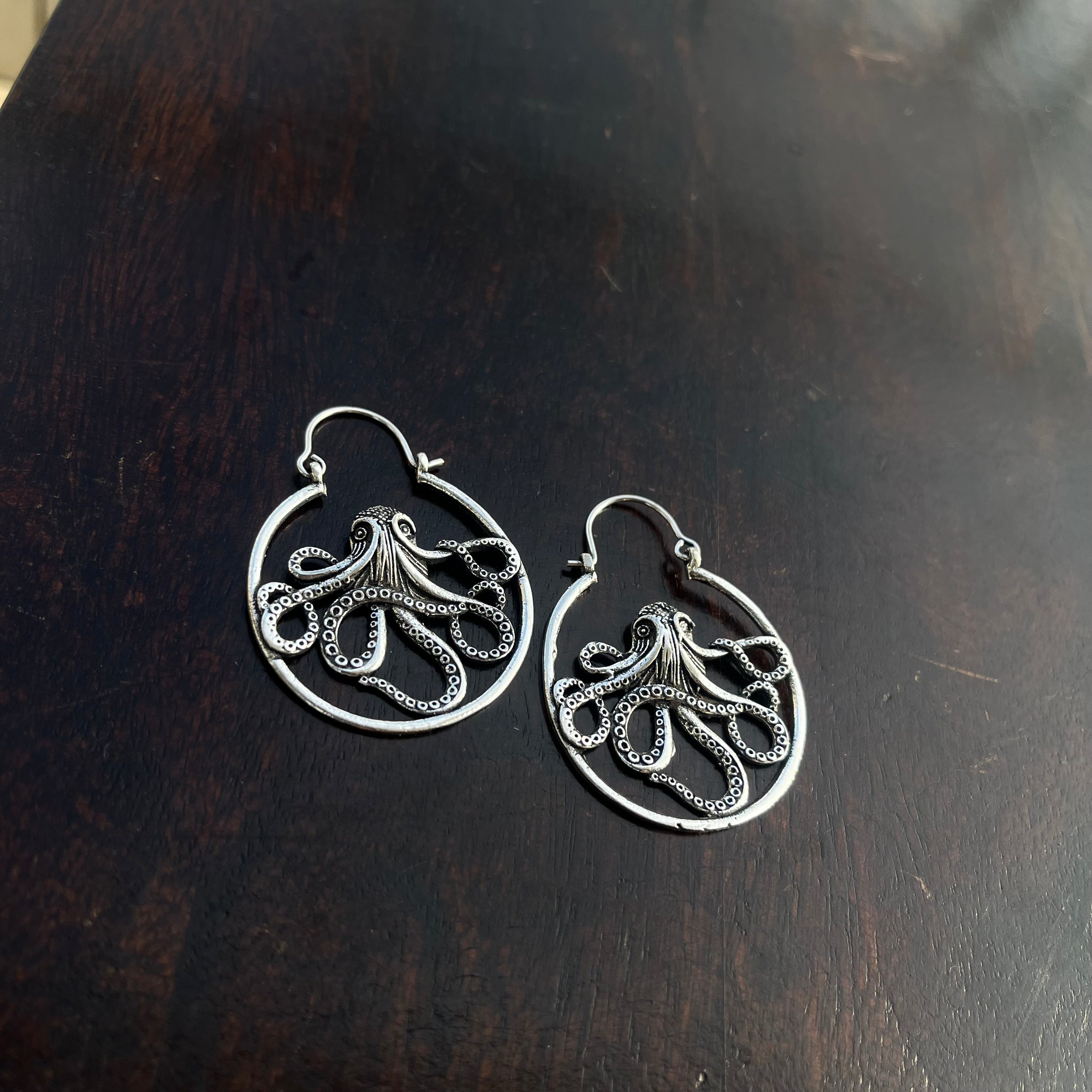Octopus Earrings