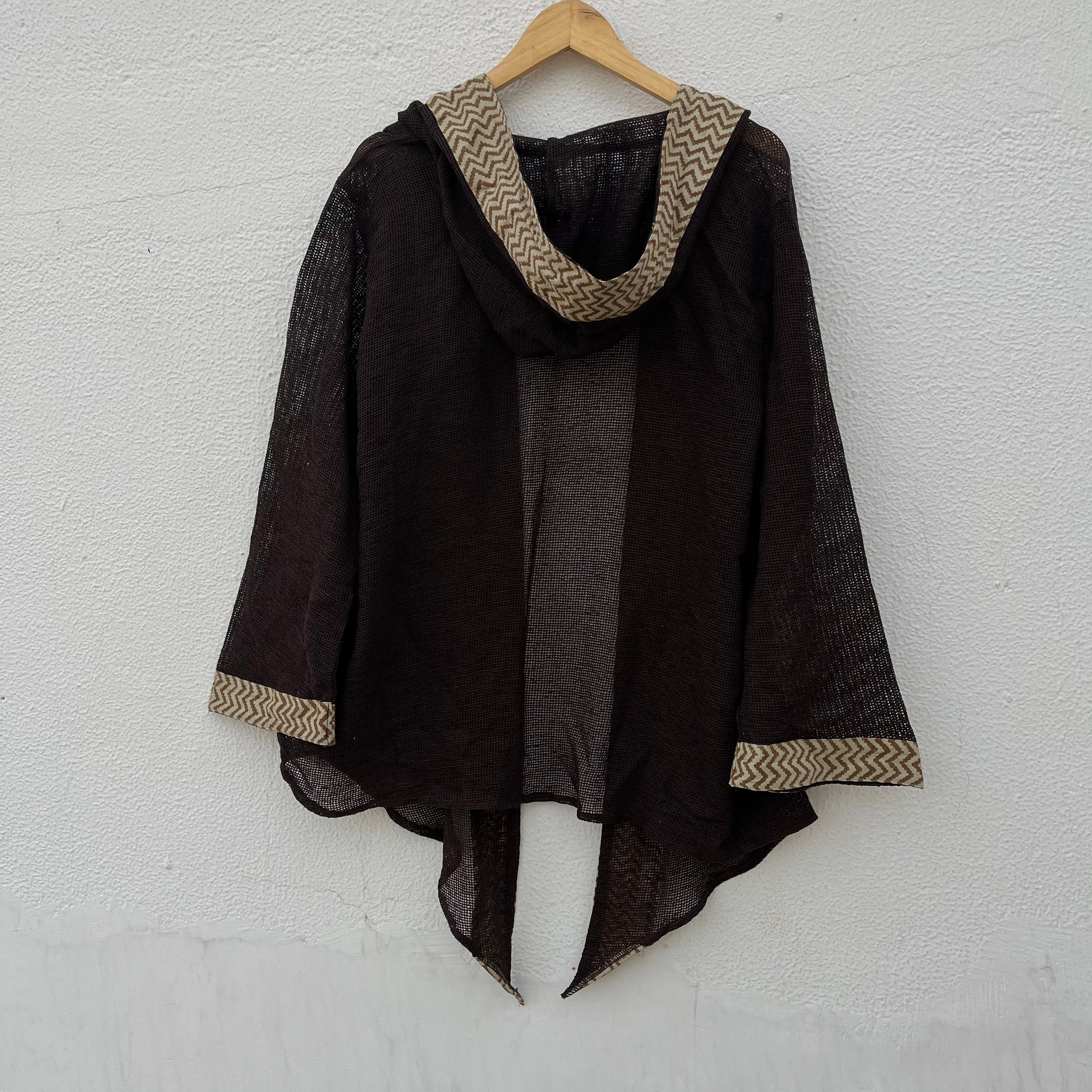 Kabira Cotton Shrug - Claywood Brown