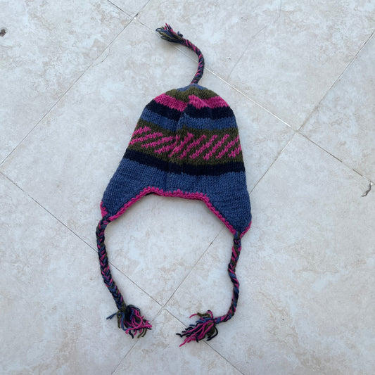 Winter Cap with braids